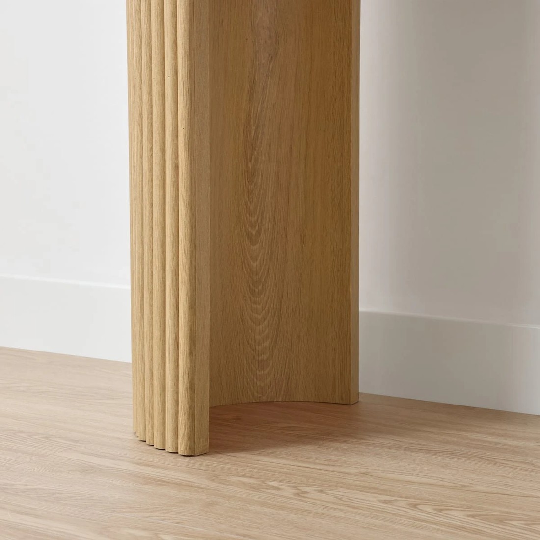 6 Ribbed Console Table, 6 of 8