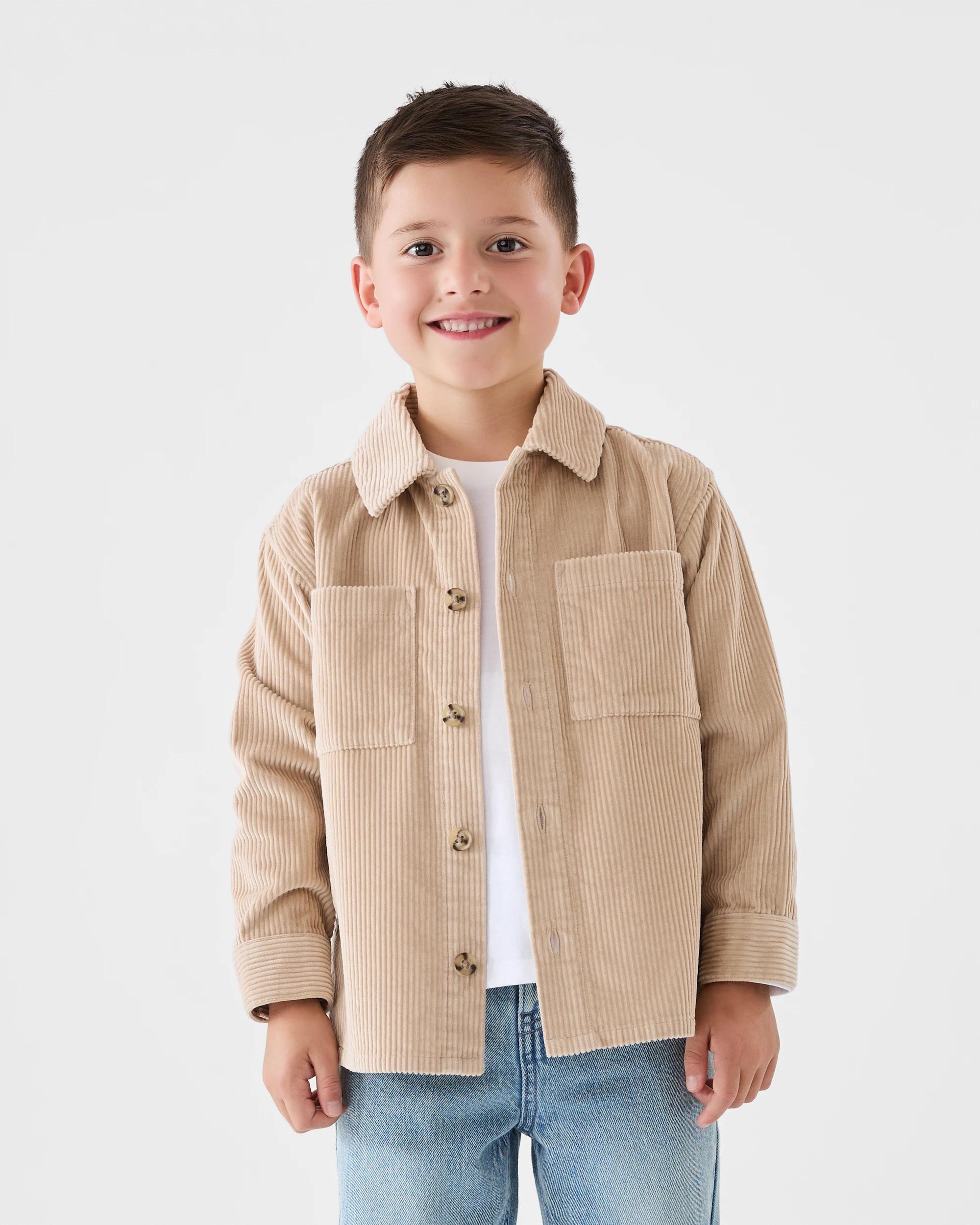 2 Long Sleeve Corduroy Shirt Oxford B, 2 of 7