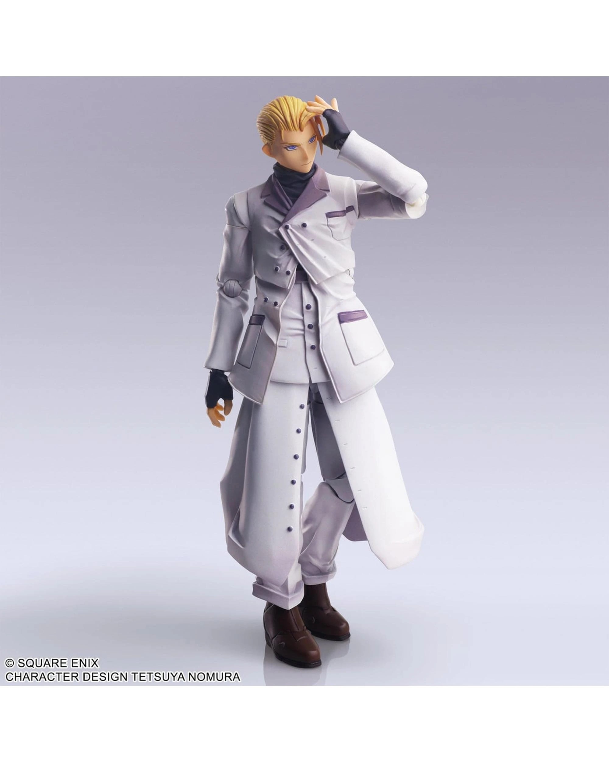 6 Bring Arts Final Fantasy VII Rufus Shinra Action Figure, 6 of 9
