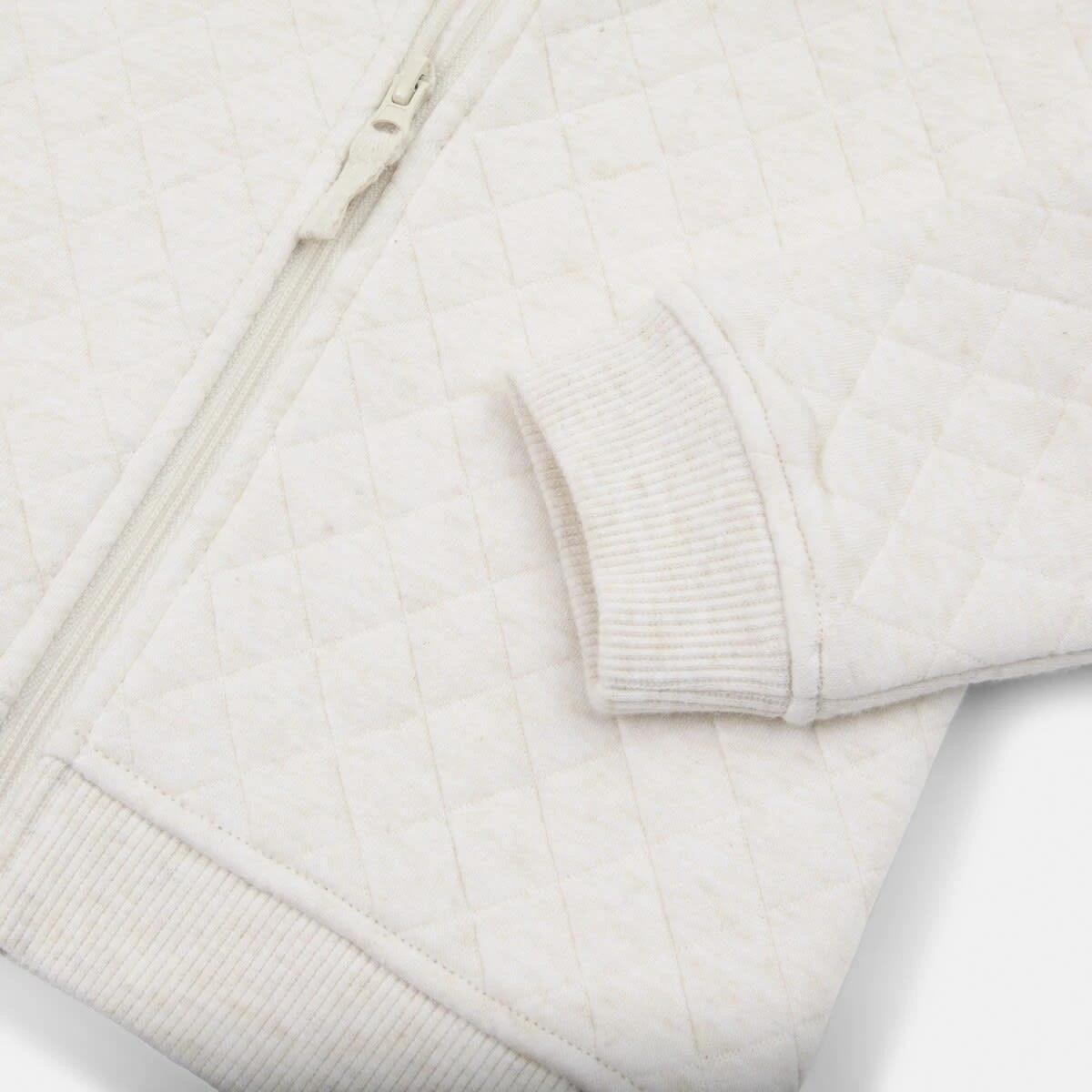 4 Quilted Zip Hoodie Hony Marle, 4 of 4
