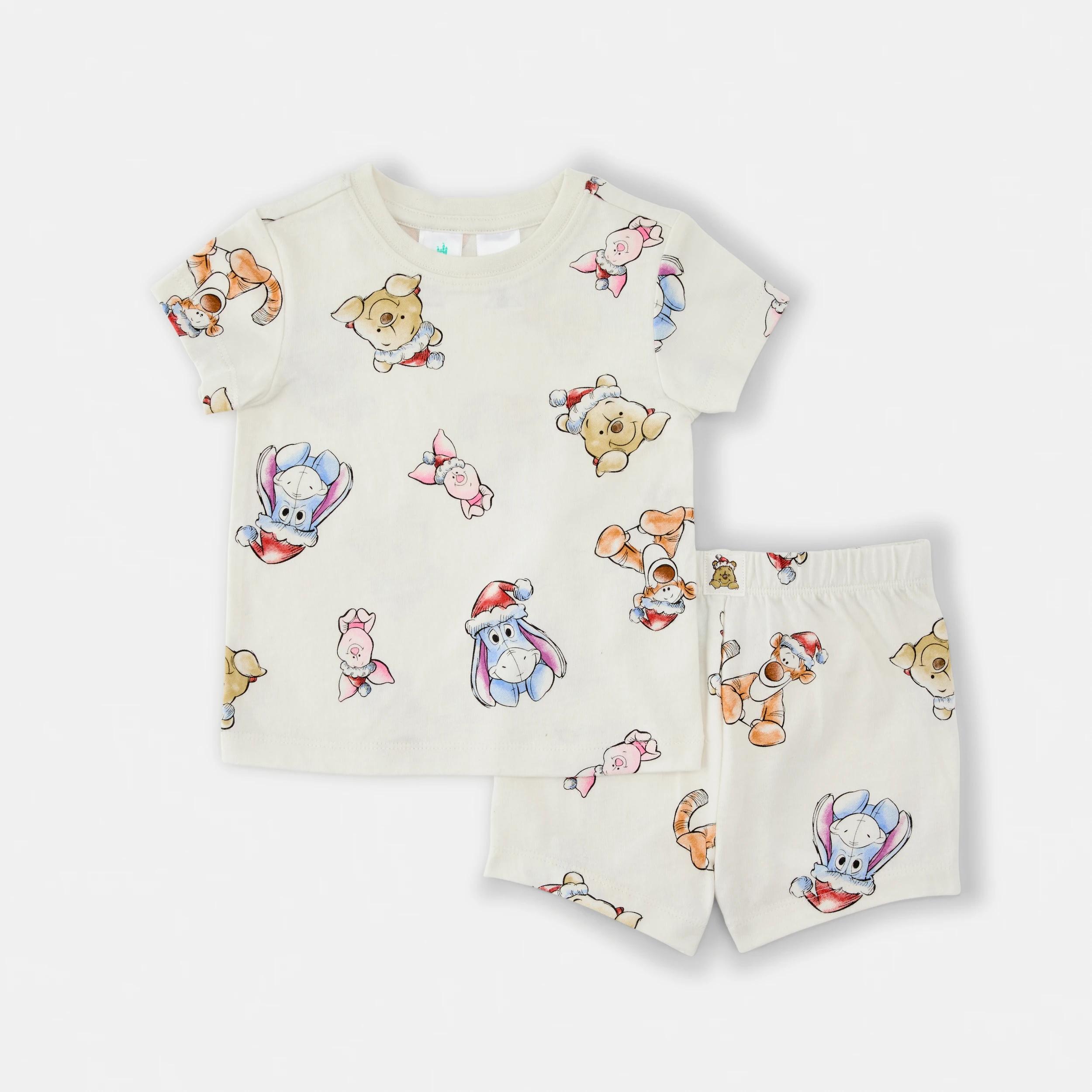 1 Winnie the Pooh License Pyjama Set CHRISTMAS WINNIE, 1 of 7