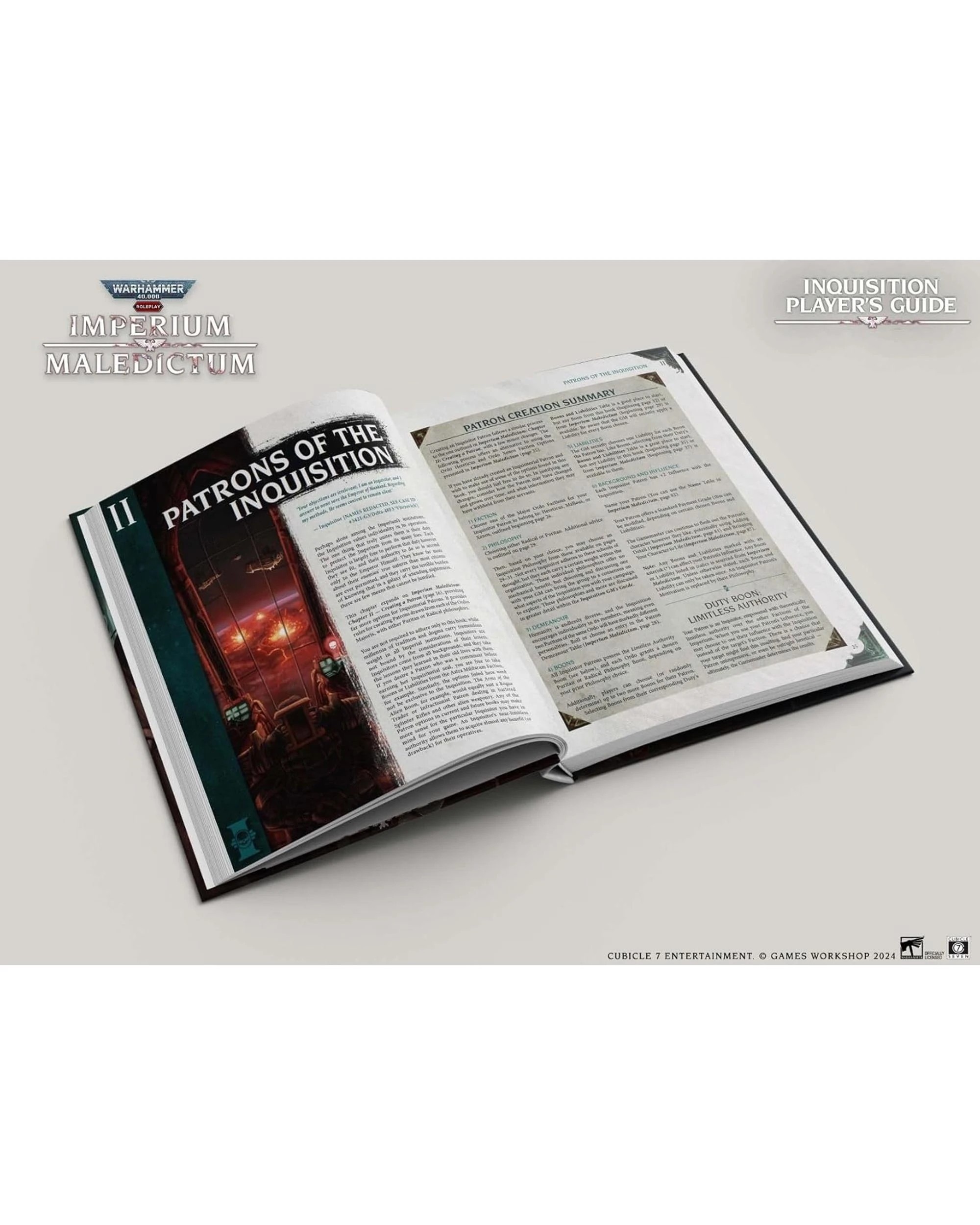 5 Warhammer 40,000 Roleplay - Imperium Maledictum Inquisition Guides Collectors Edition, 5 of 5