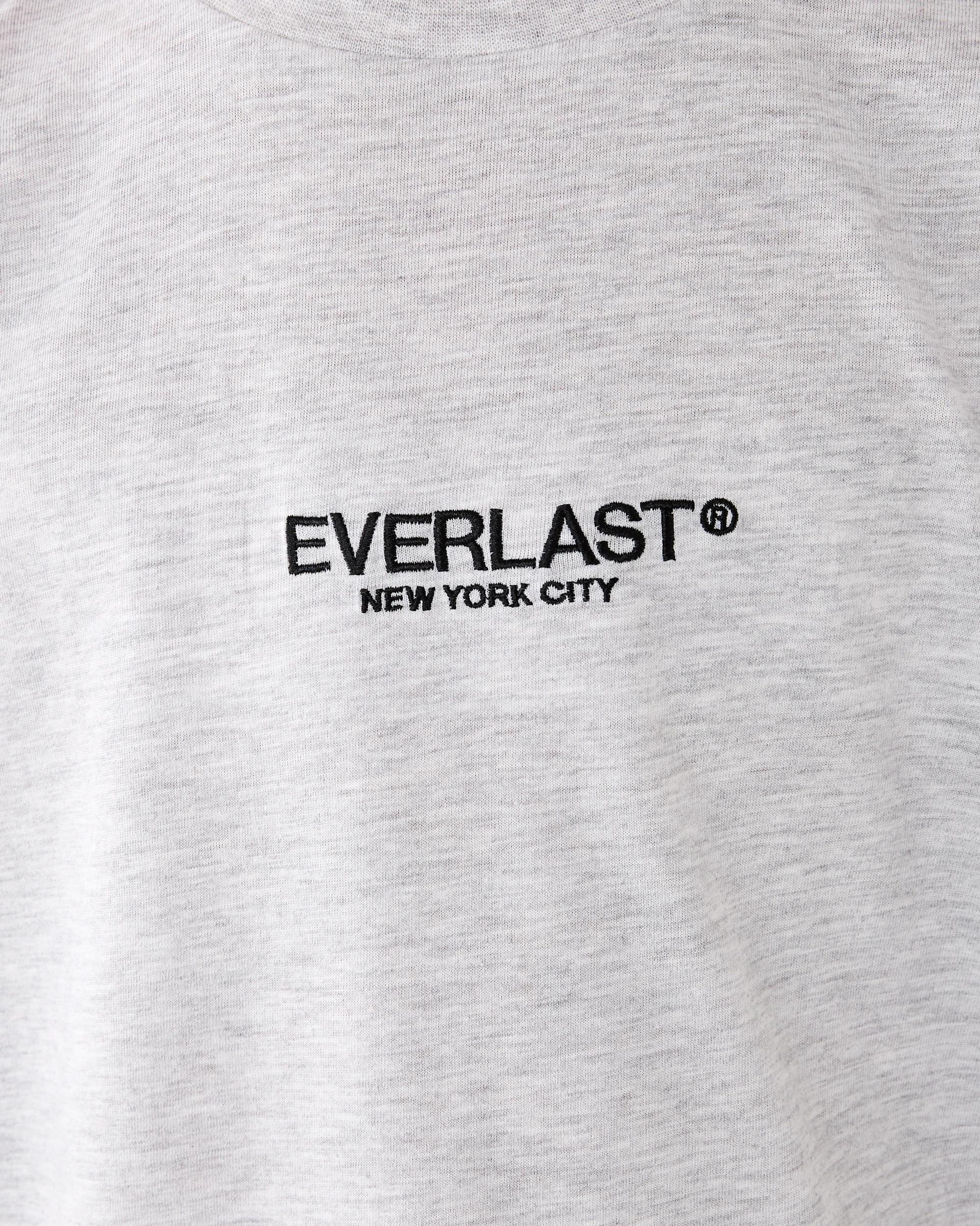 6 Everlast Kids Embroidered T-shirt White Marl, 6 of 8