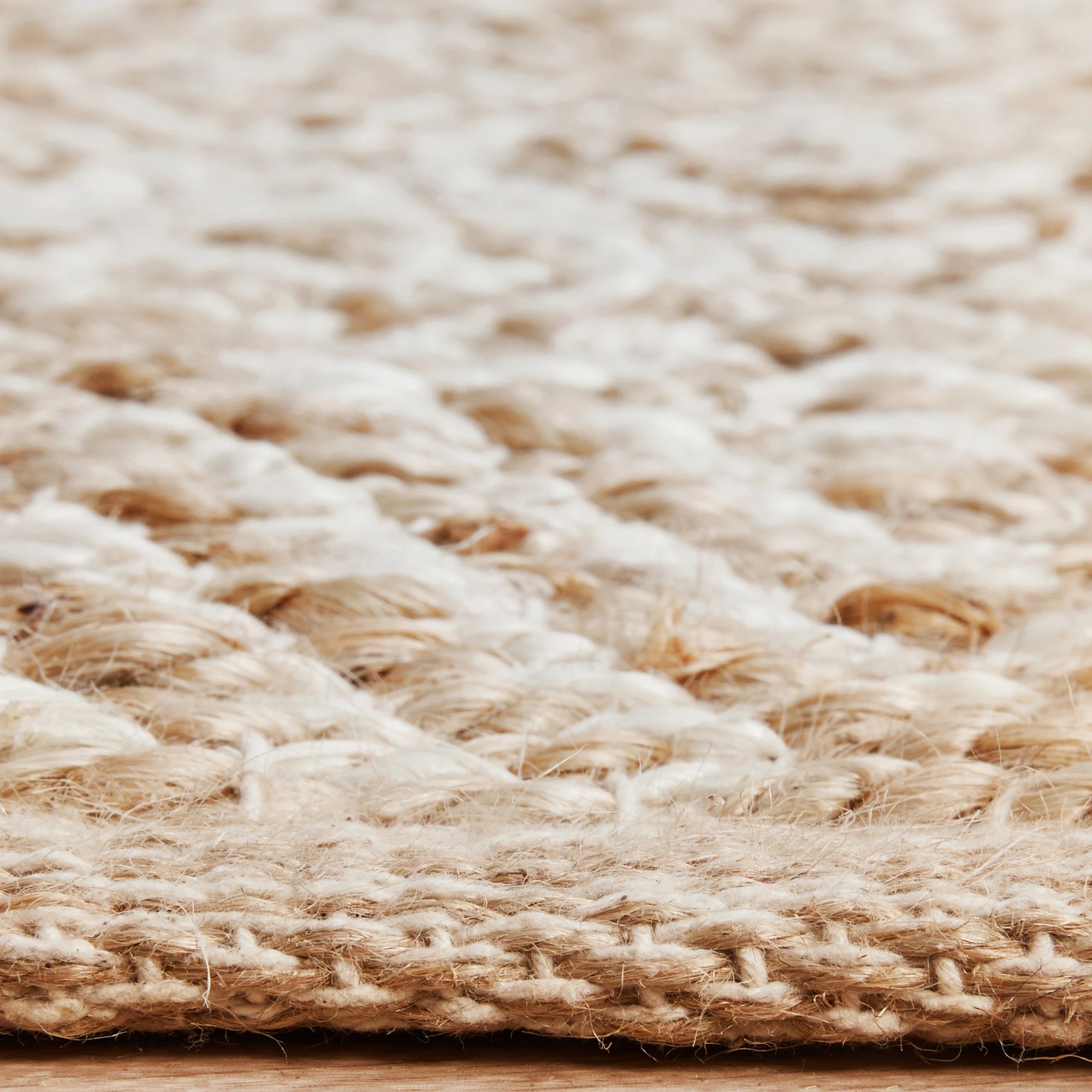 7 Common Ground Rugs Drift 444 220x150cm - Medium Jute Rug - Natural, 7 of 8
