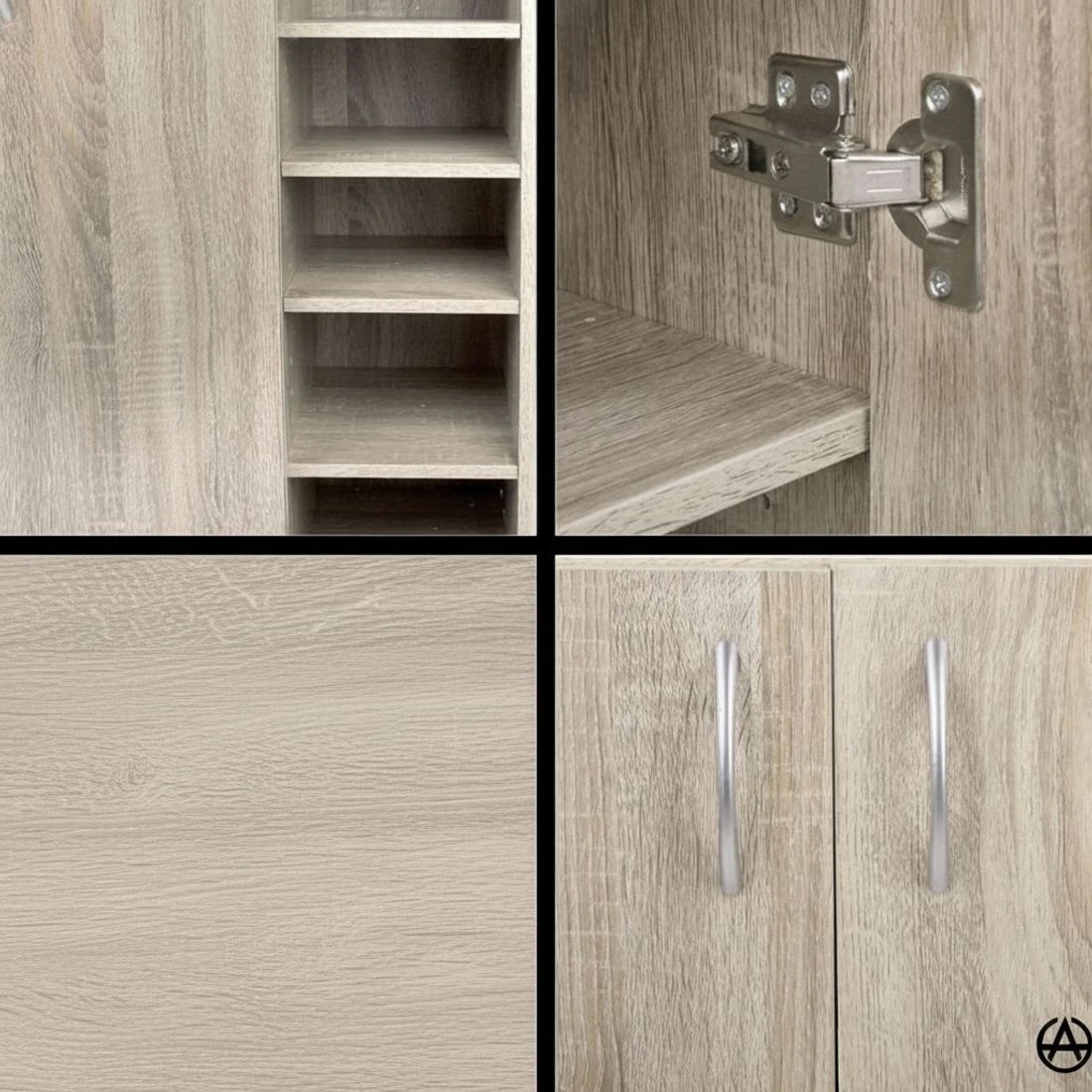 10 Artiss Shoe Rack Cabinet 21 Pairs Adjustable Shelves  Clair - Natural, 10 of 10