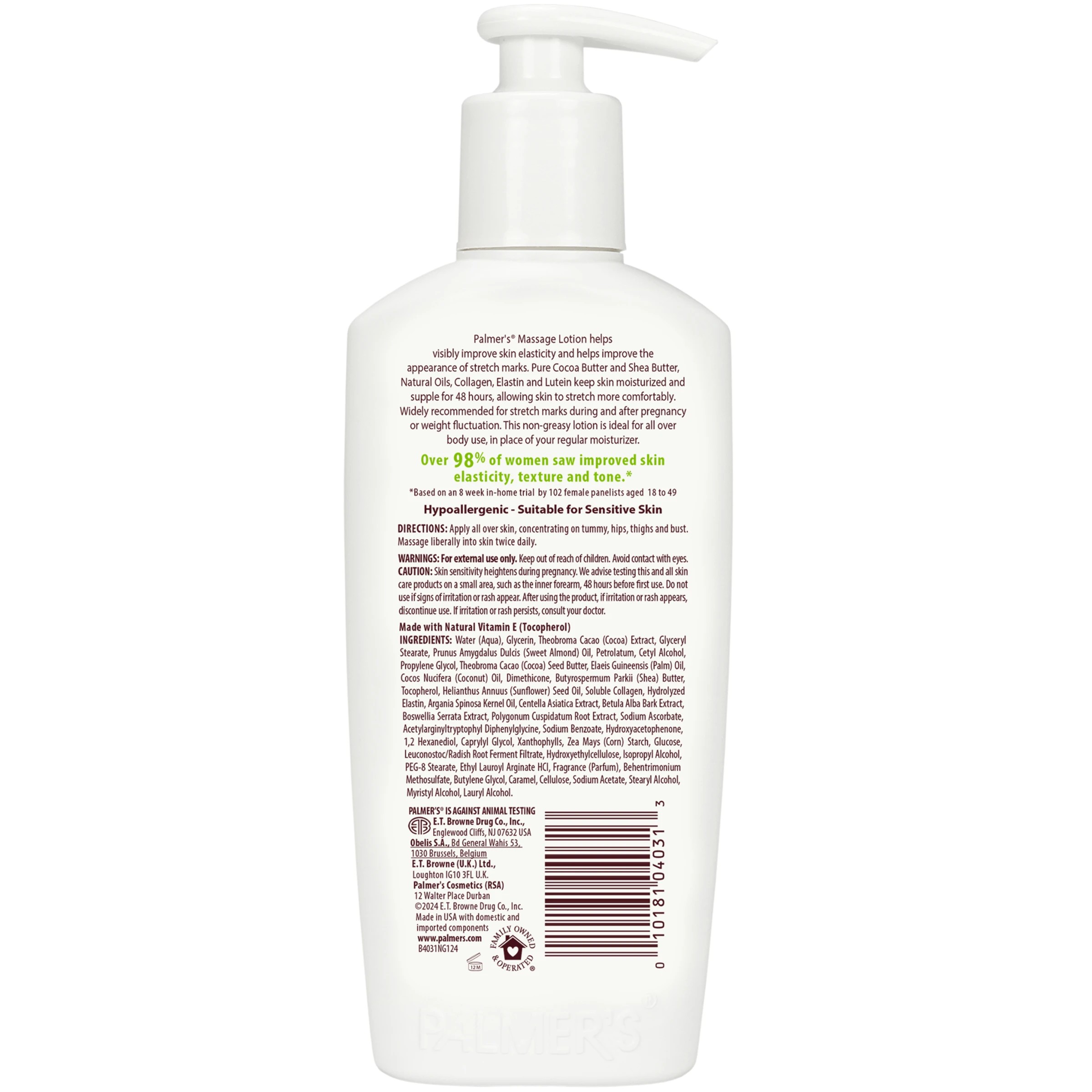 2 Palmer's Cocoa Butter Massage Lotion for Stretch Marks 250ml - Collagen, Elastin, Argan Oil & Shea Butter, 2 of 6