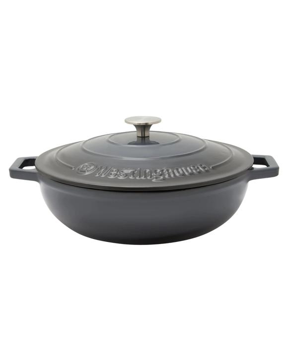 4L Oval Cast Iron Casserole Pot