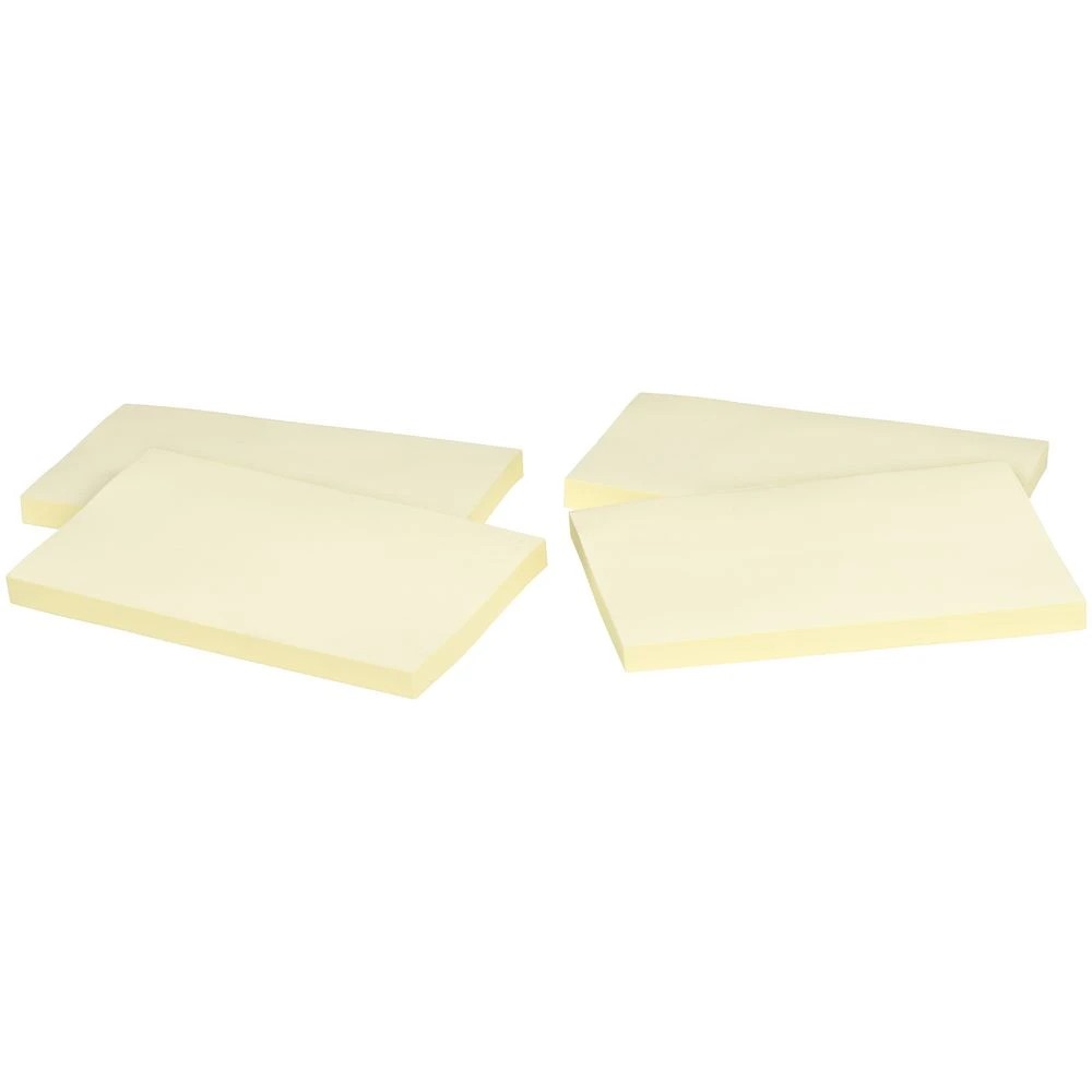 3 J.Burrows Stick-It Notes 76x127mm Yellow 4 Pack, 3 of 3