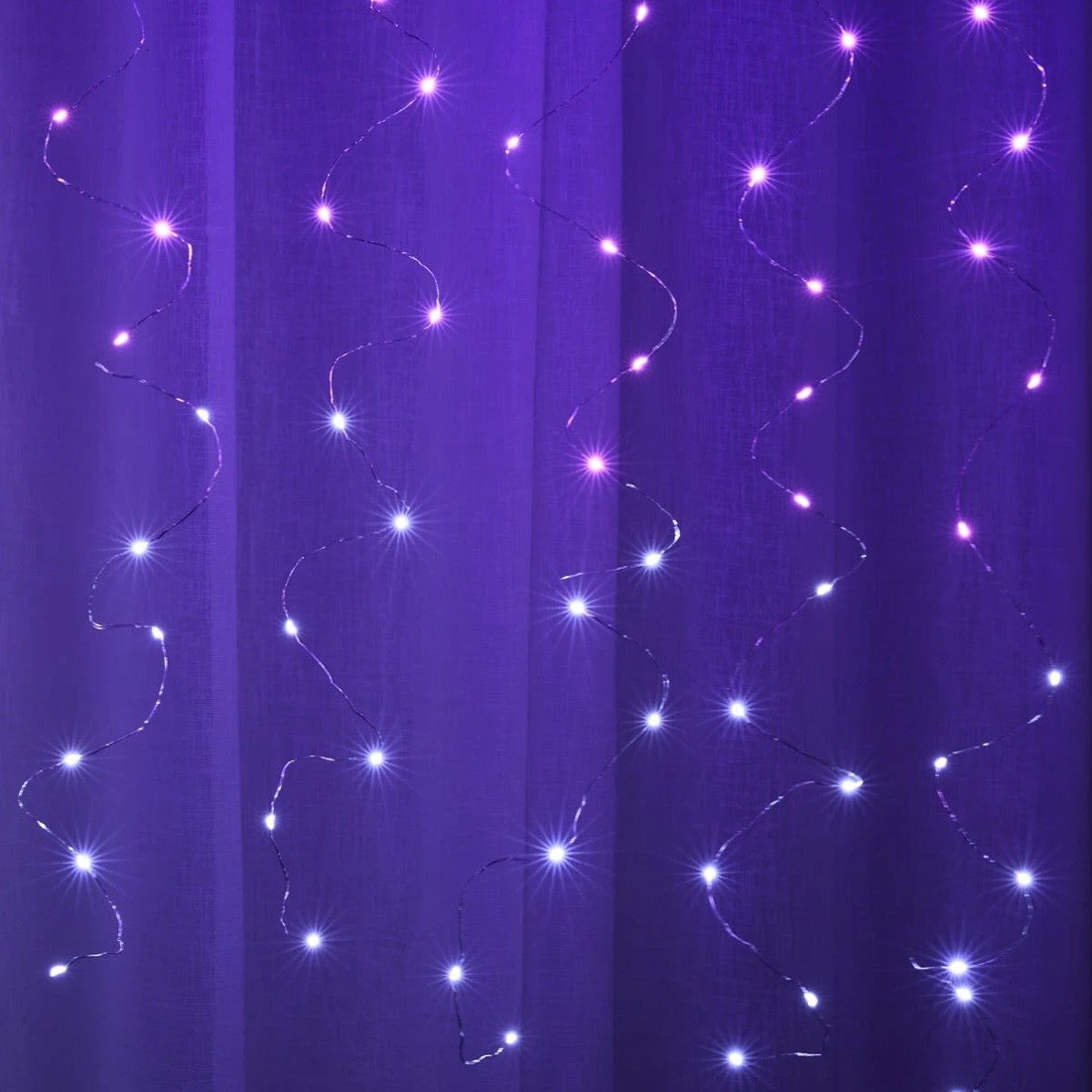 3 Multifunction Ombre Curtain Lights, 3 of 10