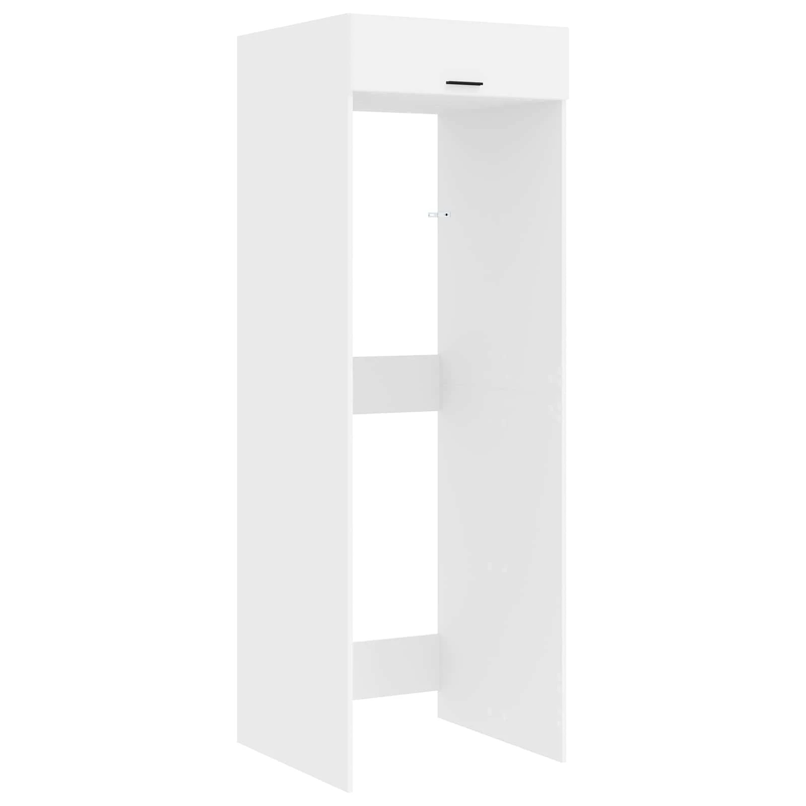 4 vidaXL Laundry Cabinet Set Ample Storage - White, 4 of 10