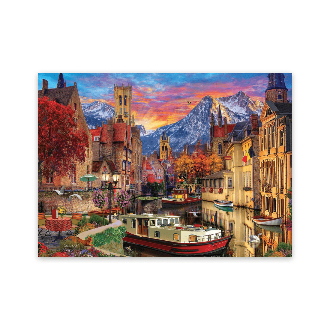 9 Harlington 1000 Piece Jigsaw Puzzle - Castles & Cottages - Assorted* - Multi, 9 of 10