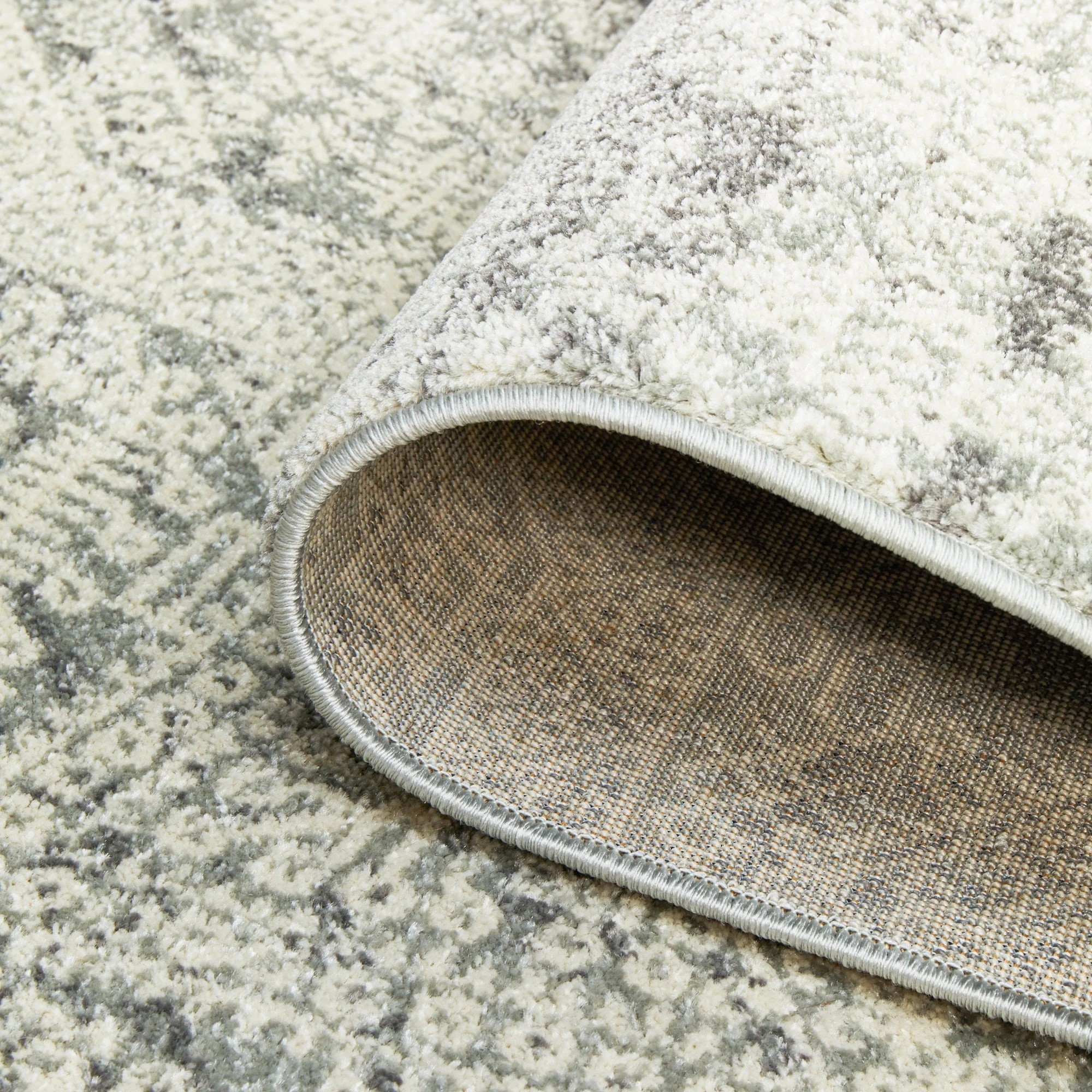 9 Common Ground Rugs Phantom 351 290x200cm - Large Floor Rug - Silver, 9 of 9