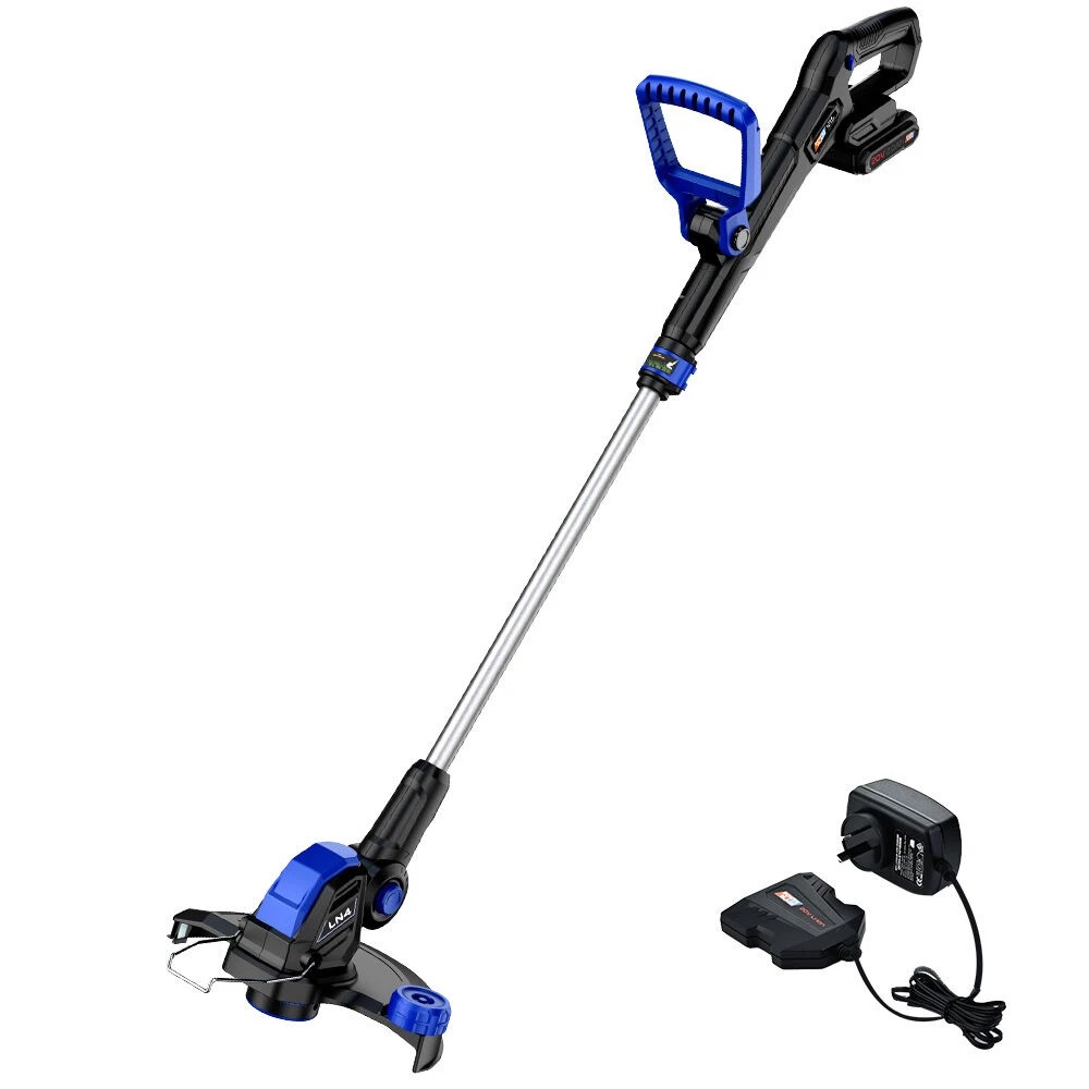 1 PowerBlade LN4 20V Cordless Electric Line Trimmer & Garden Edger Kit, with Battery and Fast Charger, 1 of 1