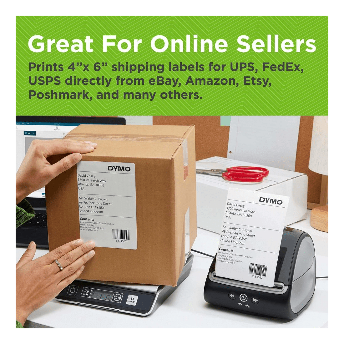 5 DYMO LabelWriter 5XL Wide-Format Label Printer, 5 of 10