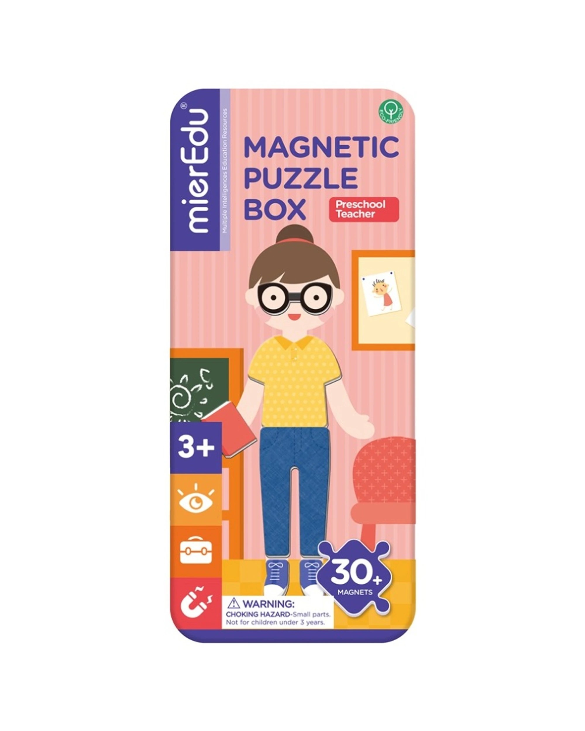 1 Mieredu Magnetic Puzzle Box Preschool Teacher Kids Toy, 1 of 3