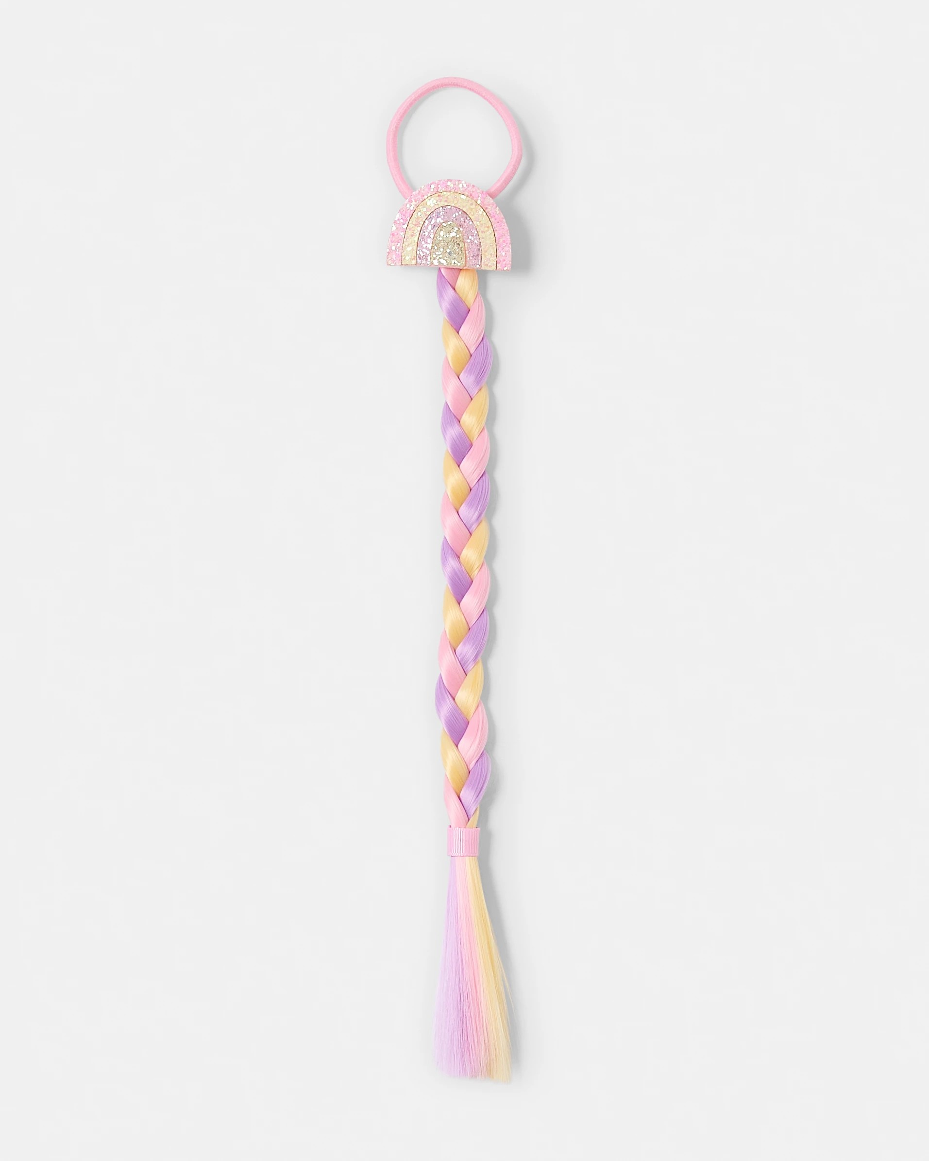1 Rainbow Hair Extension Hair Tie, 1 of 3