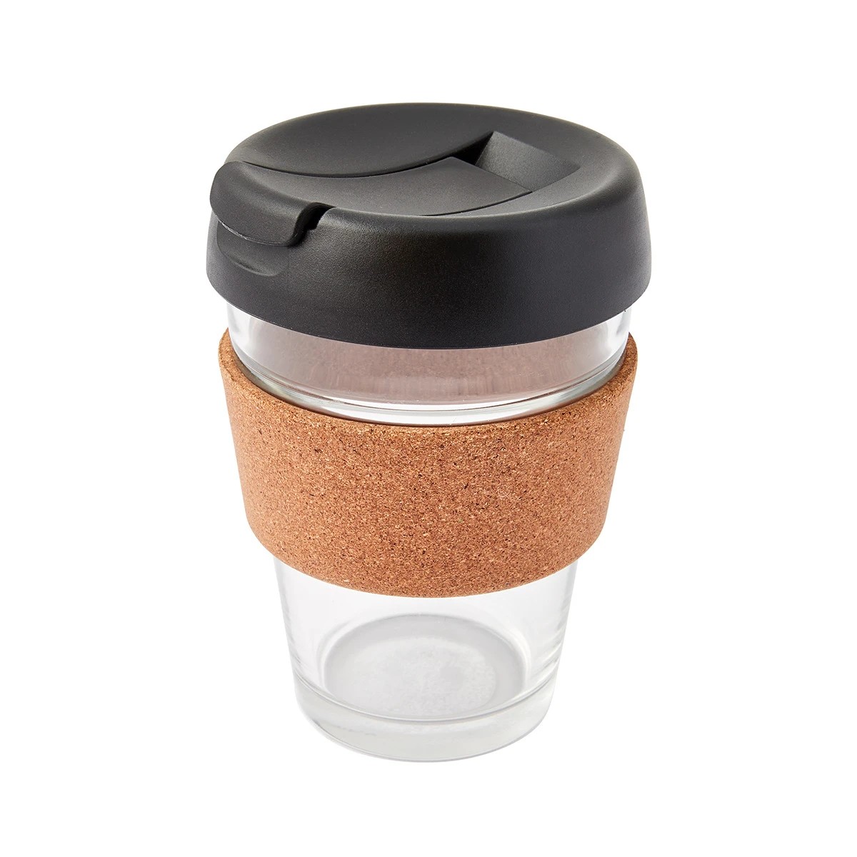 1 350ml Glass Reusable Travel Cup, 1 of 9