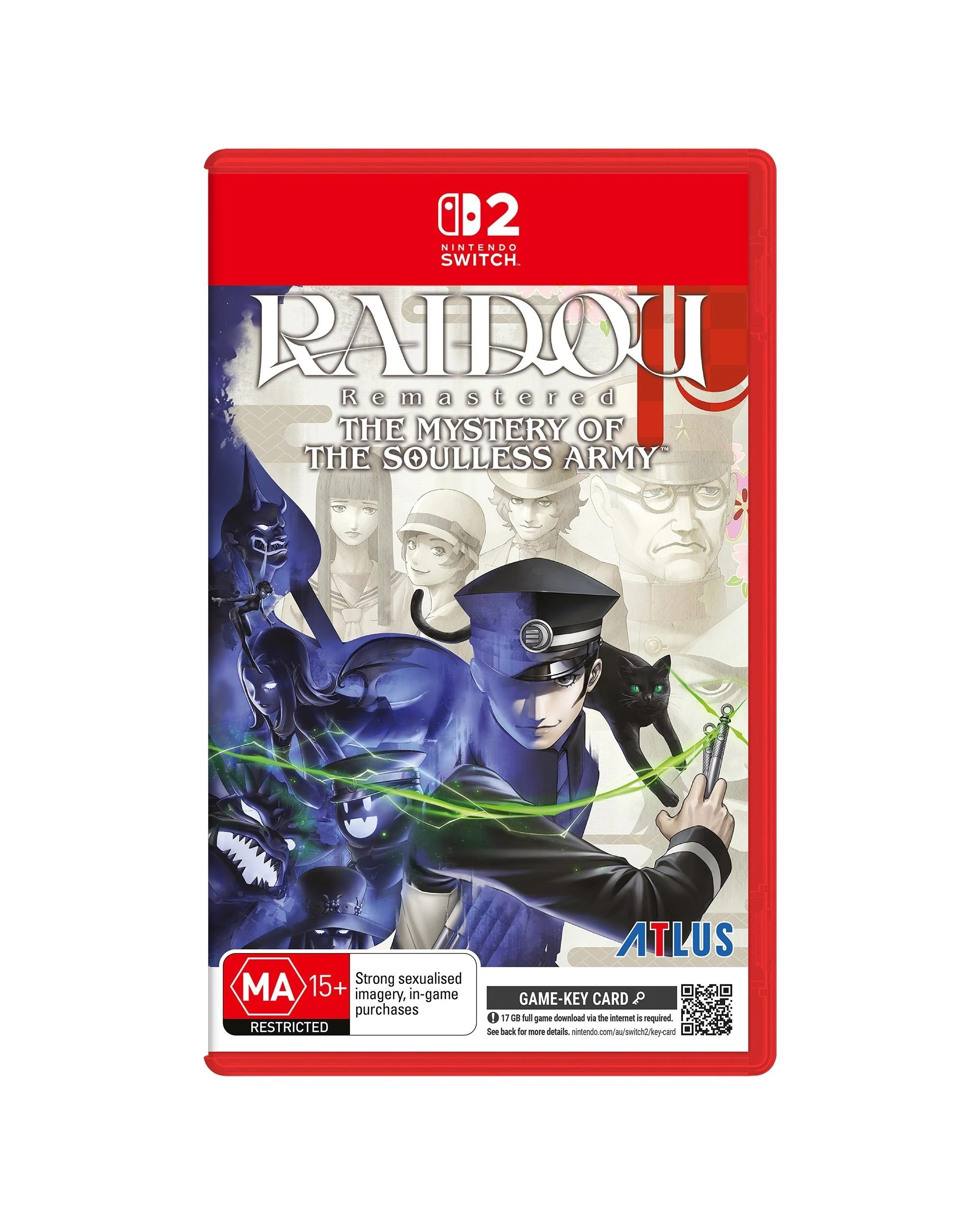 1 Atlus RAIDOU Remastered: The Mystery of the Soulless Army - Switch 2, 1 of 7