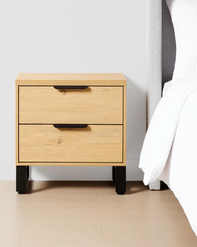 Wharf 2 Drawer Bedside T