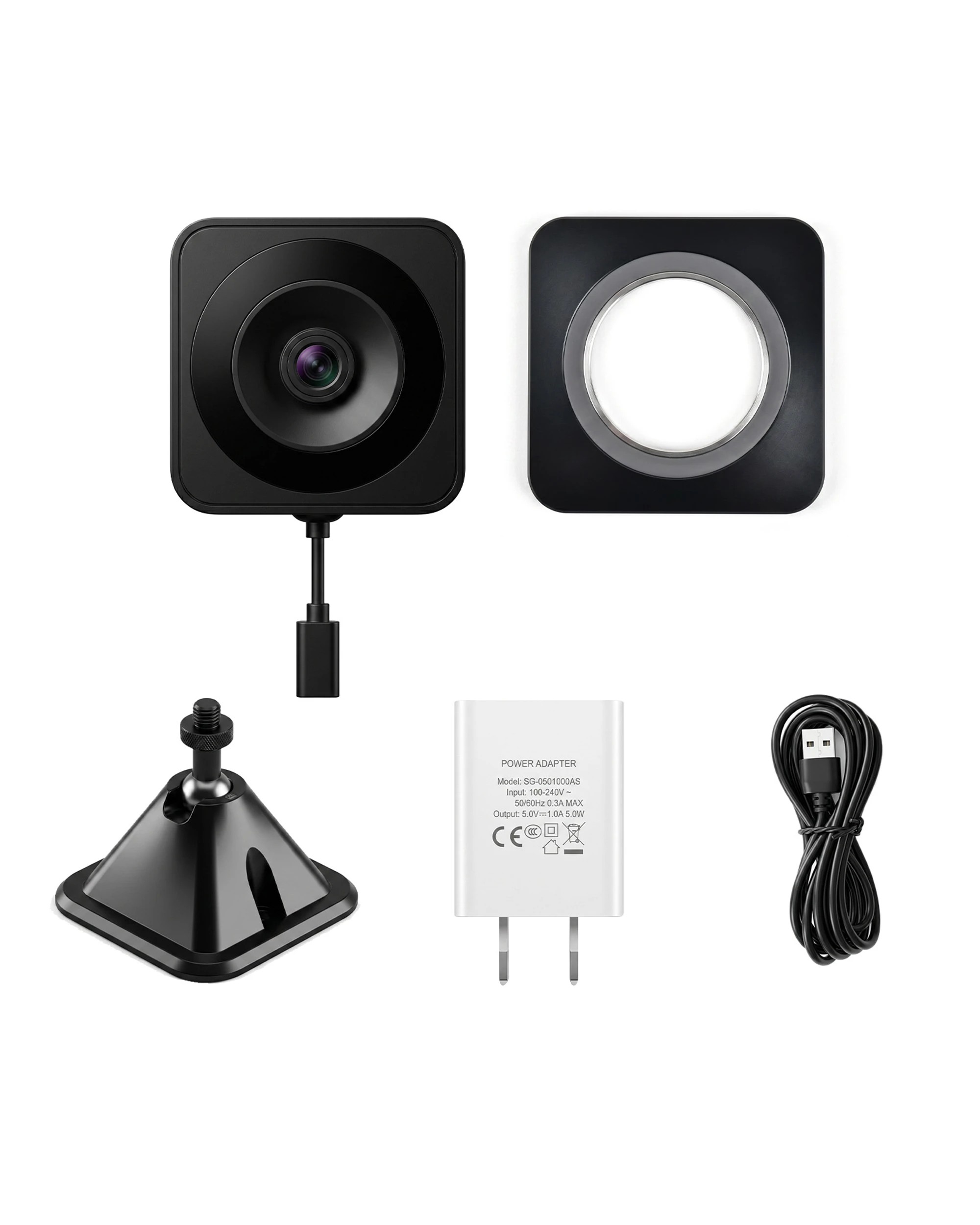 4 Advwin WiFi Window Camera 2K with Digital Clock - Black, 4 of 7