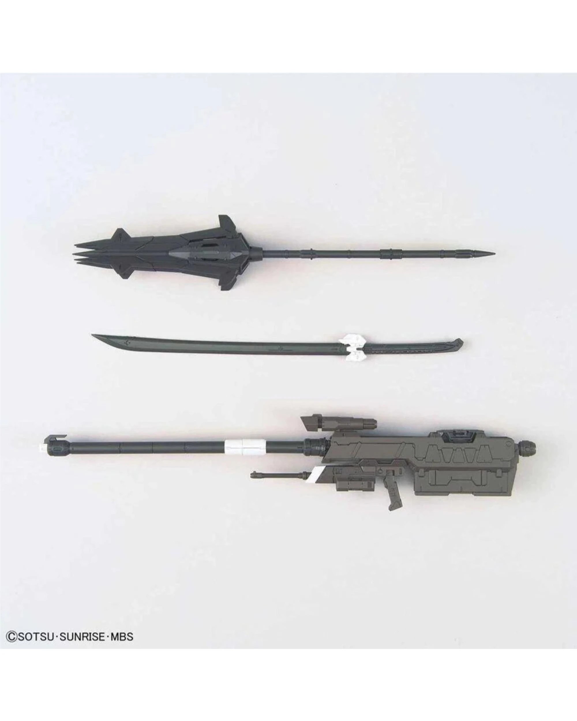 9 Bandai Master Grade Gundam: Barbatos Iron-Blooded Orphans 1/100 Scale Model Kit, 9 of 10