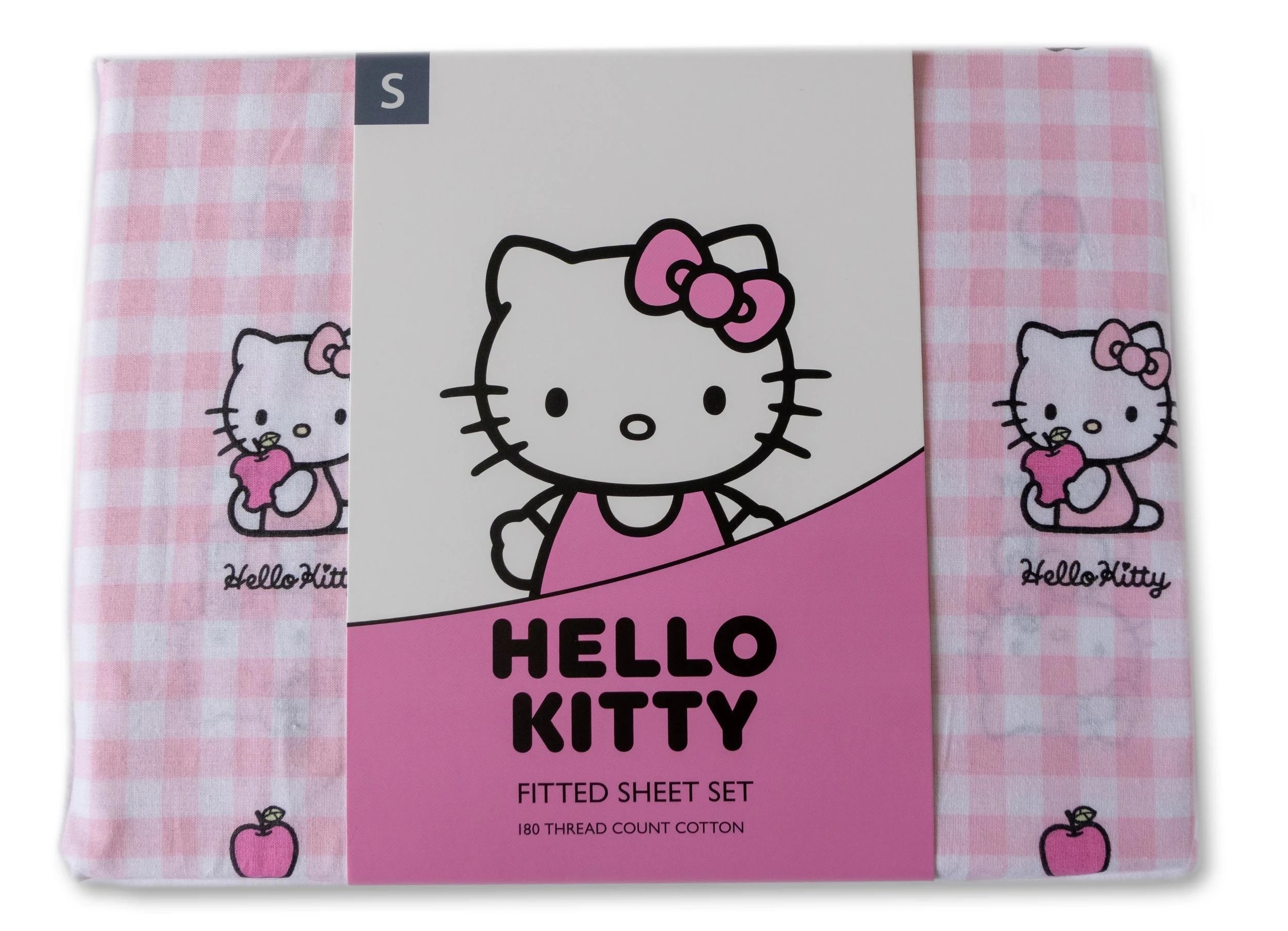 2 Hello Kitty Kids Fitted Sheet Set - Double Bed - Pink, 2 of 6