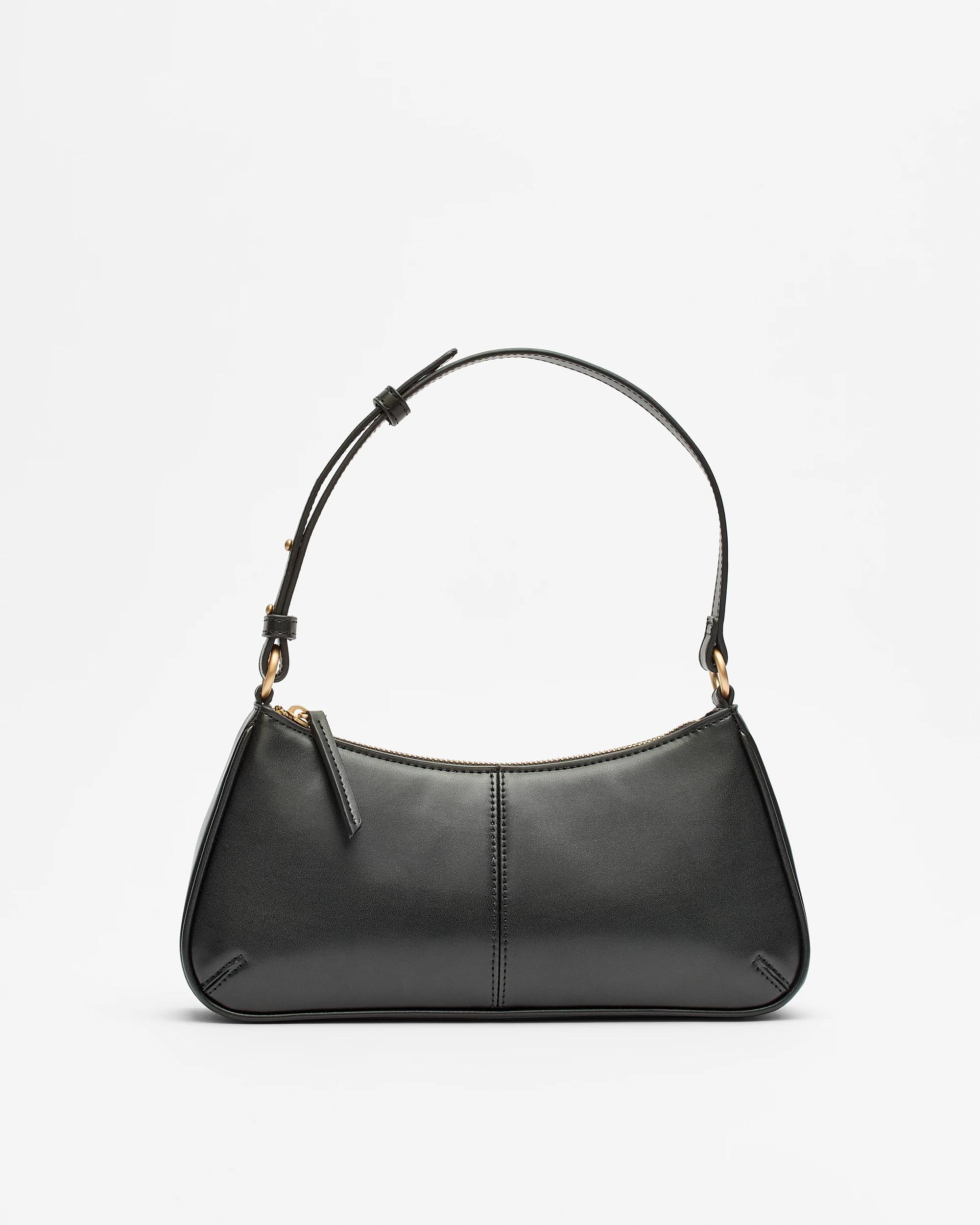 1 Target Mini Seamed Shoulder Bag BLACK, 1 of 2