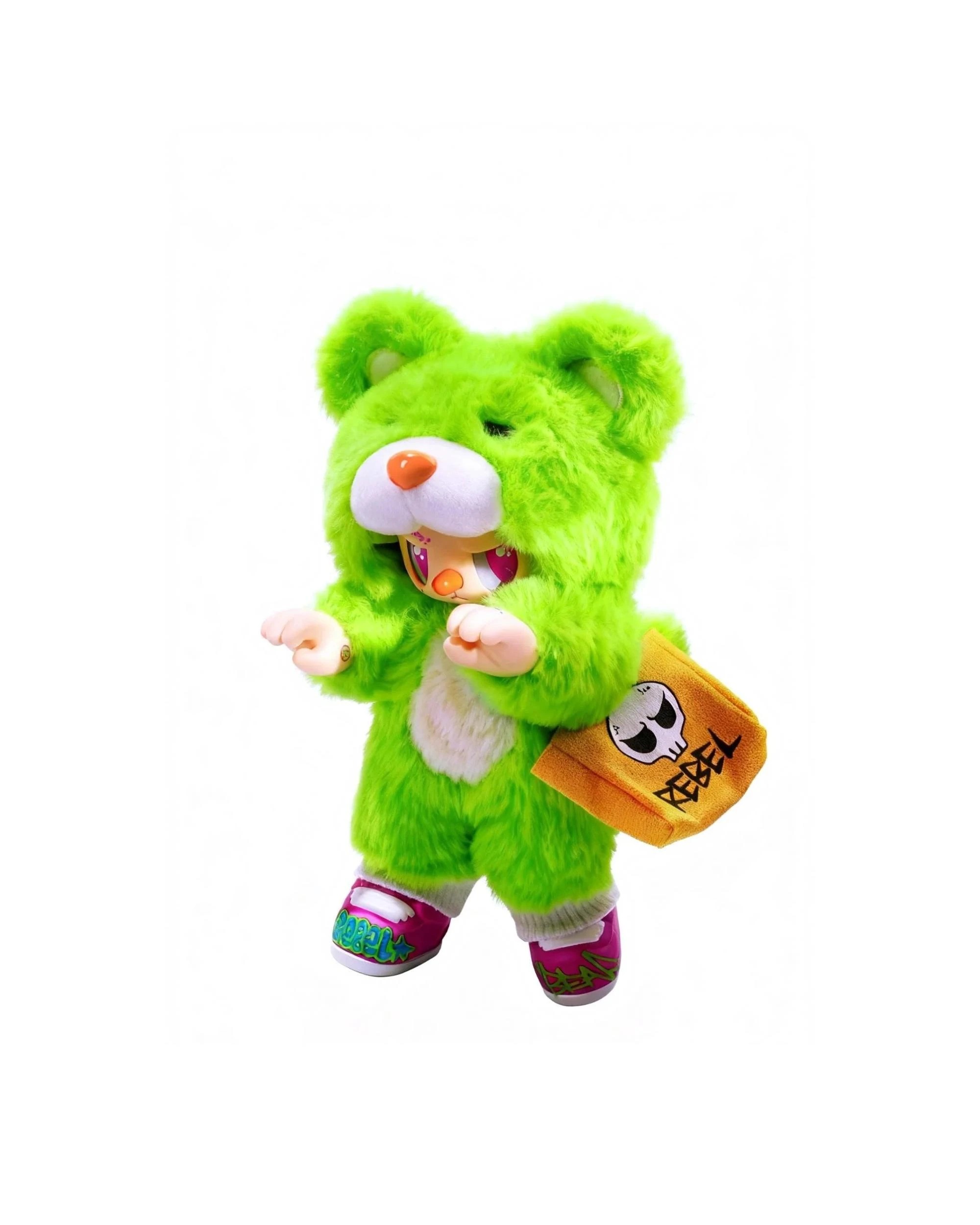 3 Rebel Bear Moveable Bag Series Plush Blind Box, 3 of 6