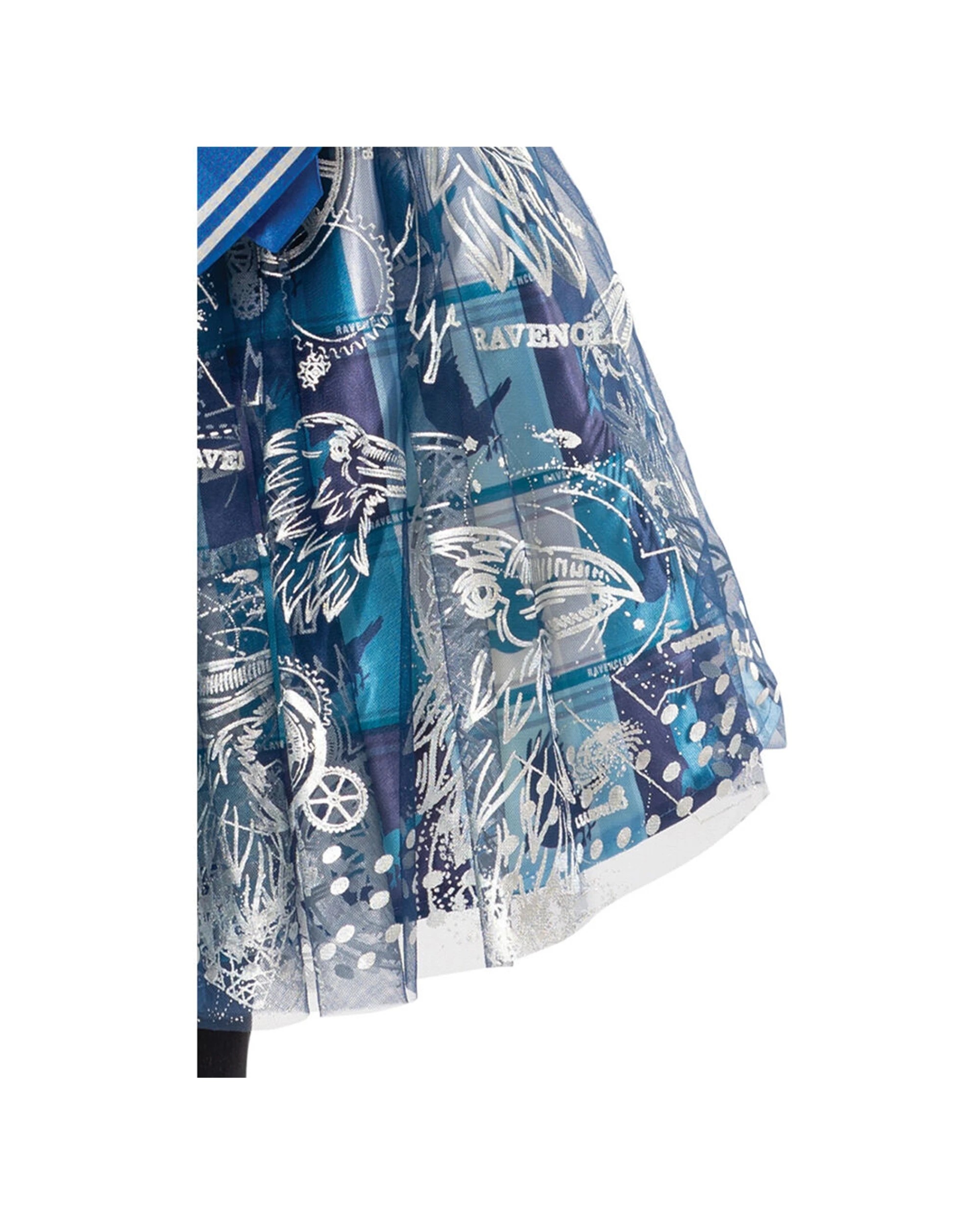 3 Harry Potter Ravenclaw Tutu Skirt Kids Children XL - Blue, 3 of 3