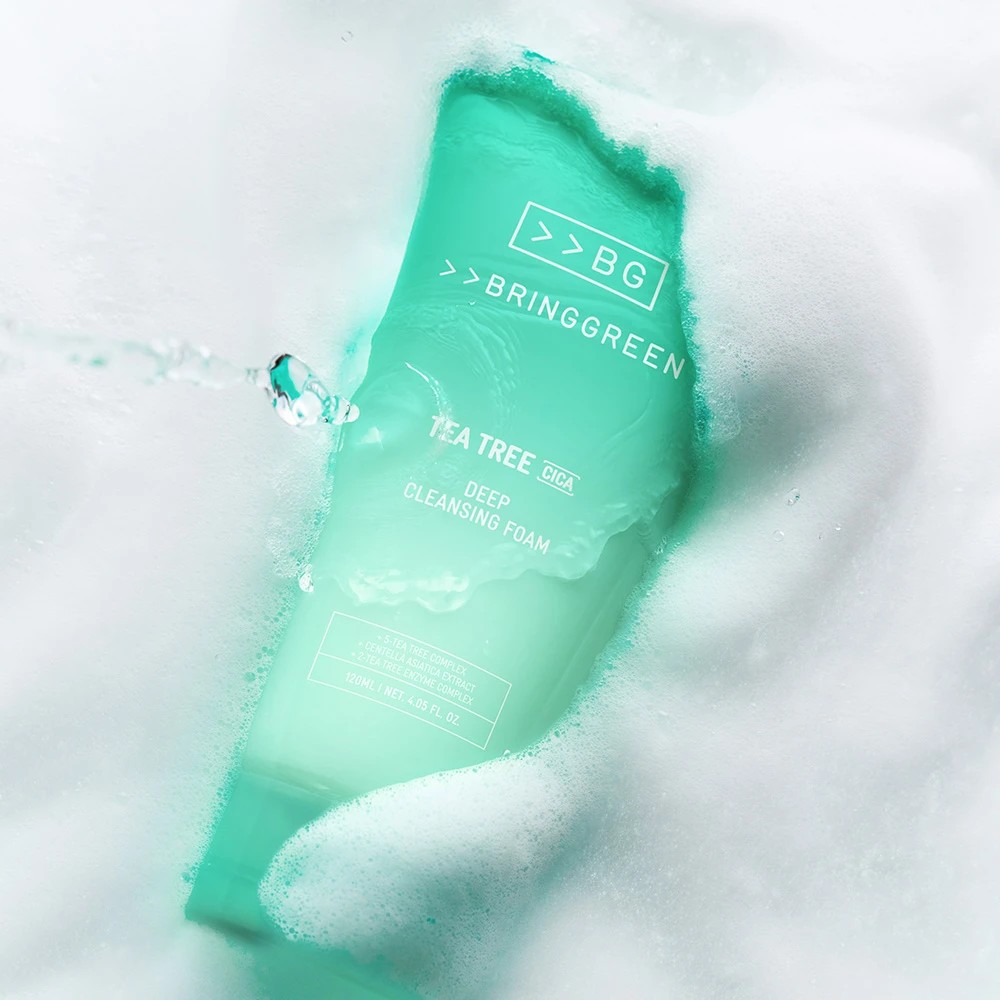 2 Bringgreen Deep Cleansing Foam 120ml - Tea Tree, 2 of 4