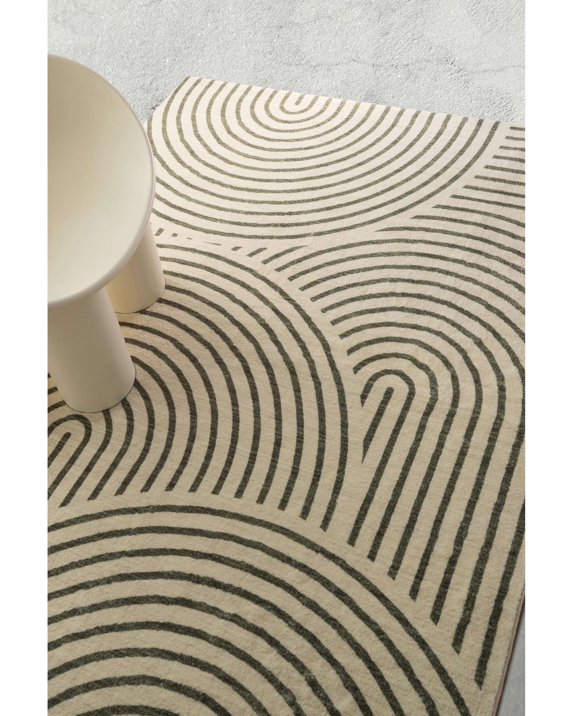 3 Loopsie Akko Arch Washable Rug-400cm x 300cm - Green, 3 of 8