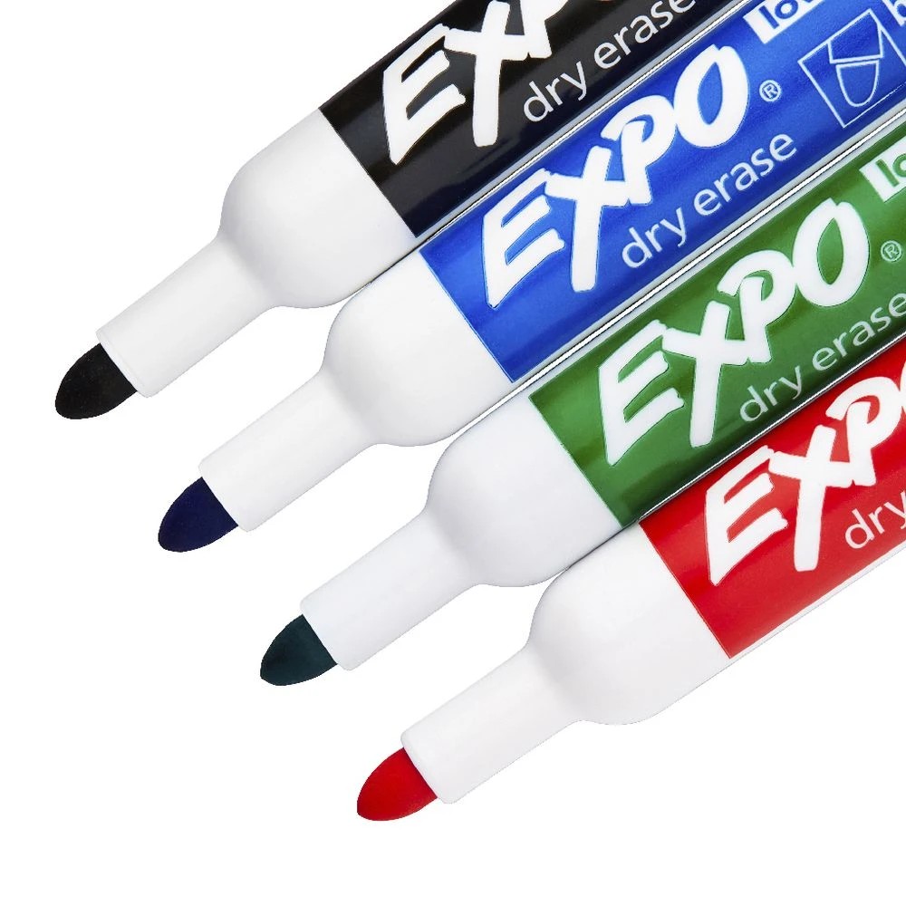 3 Expo Whiteboard Bullet Marker Assorted 4 Pack, 3 of 4