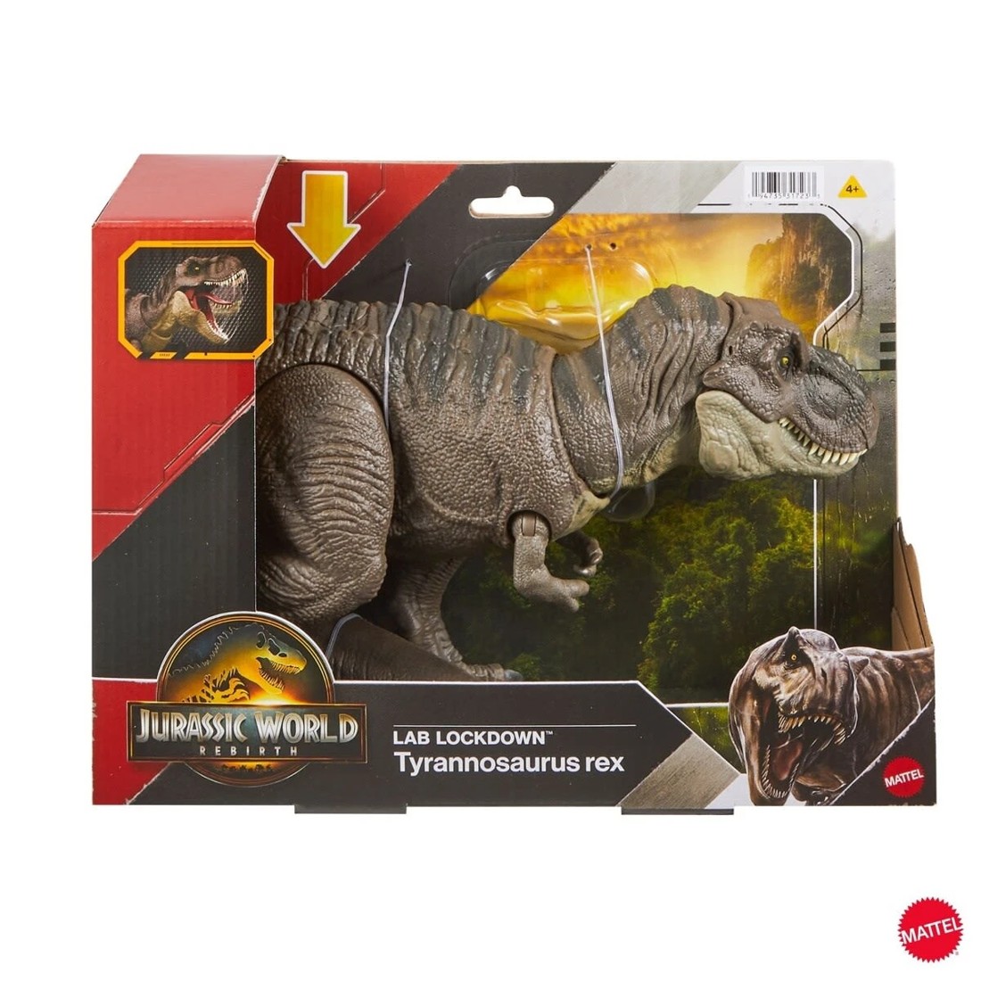 1 Jurassic World Rebirth Lab Lockdown Tyrannosaurus Rex, 1 of 4