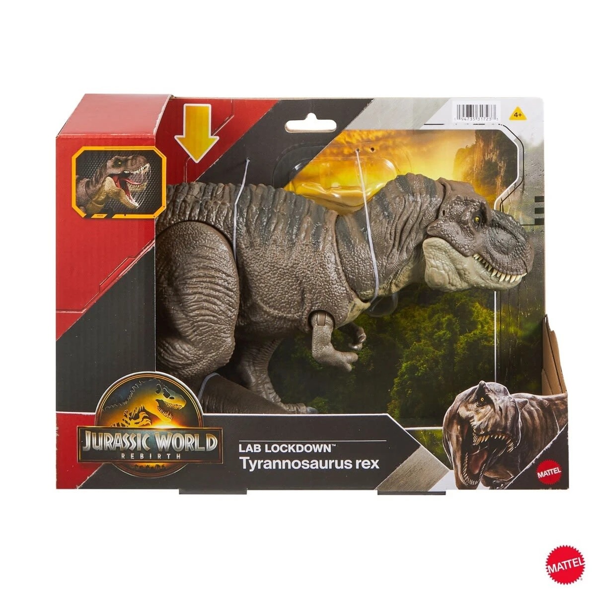 1 Jurassic World Rebirth Lab Lockdown Tyrannosaurus Rex, 1 of 4