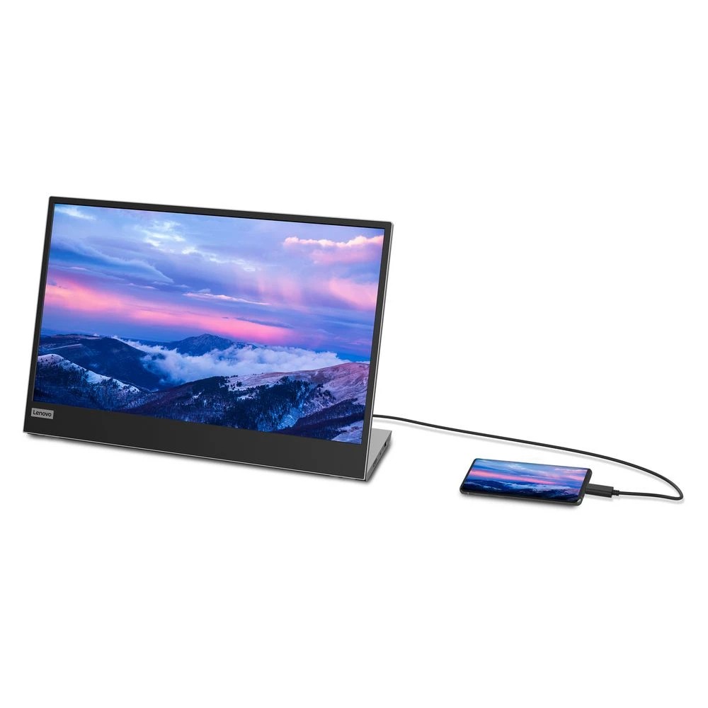 6 Lenovo 15.6" FHD Portable USB-C Monitor L15, 6 of 10