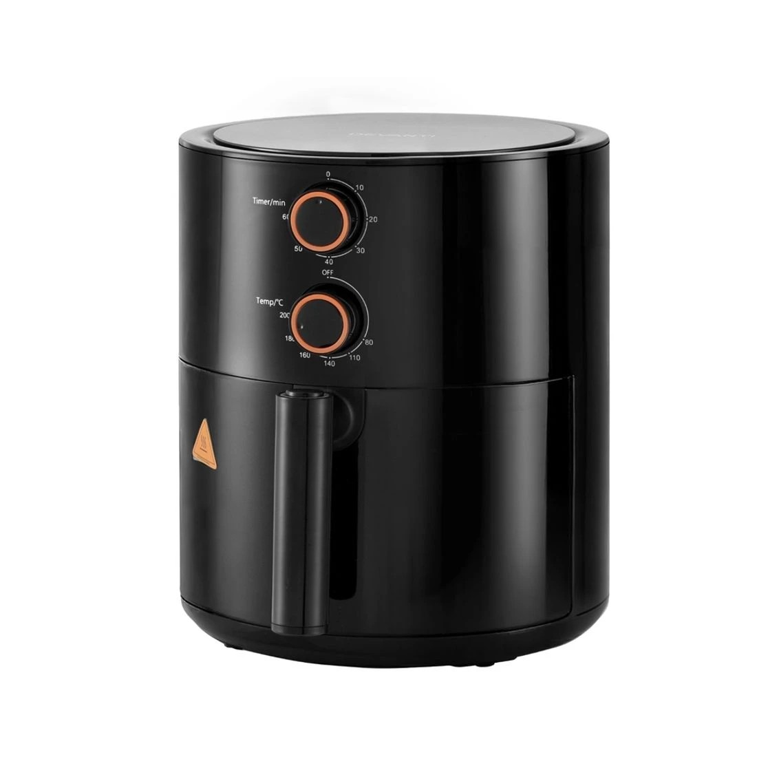1 Devanti 4L Air Fryer Knob Control 1500W - Black, 1 of 7