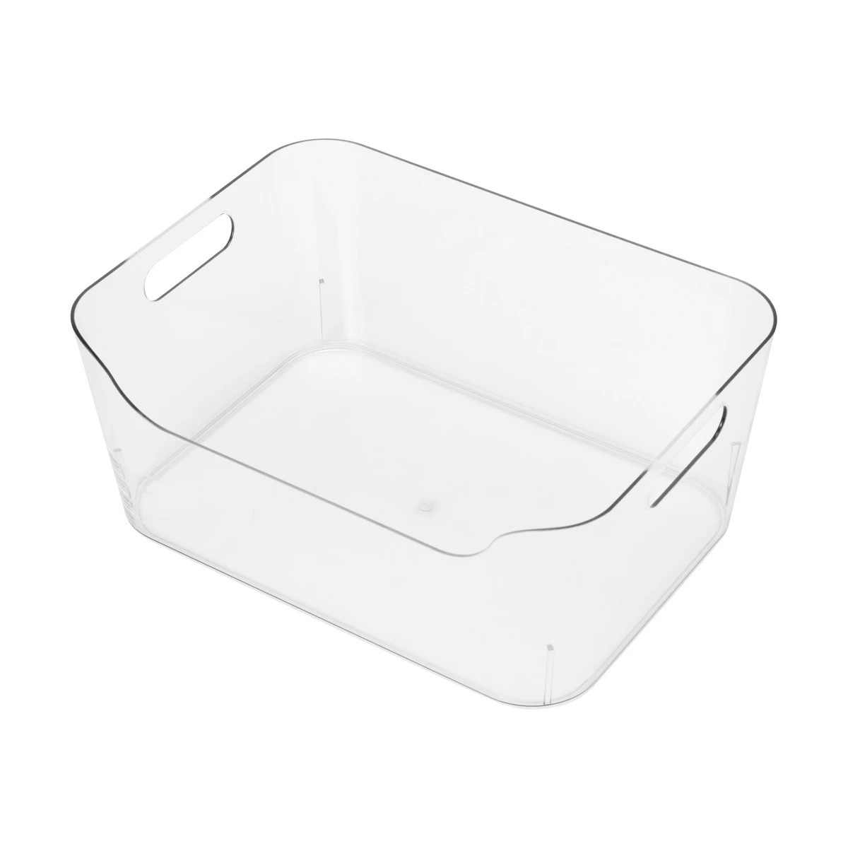 1 Medium Cut Out Edge Tub - Clear, 1 of 5