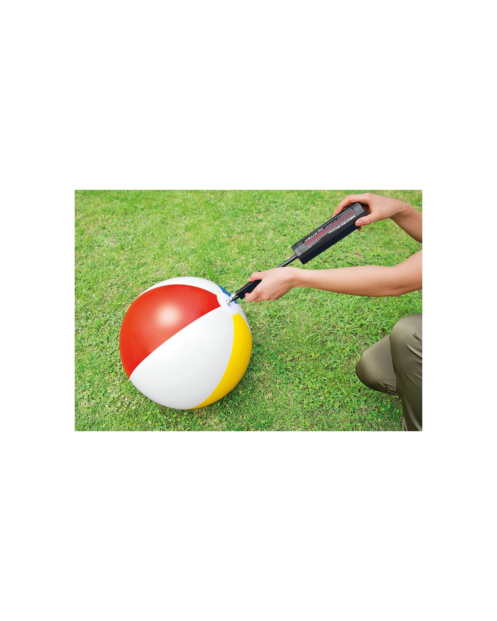 2 Intex Double Quick Mini Hand Pump - Black, 2 of 2