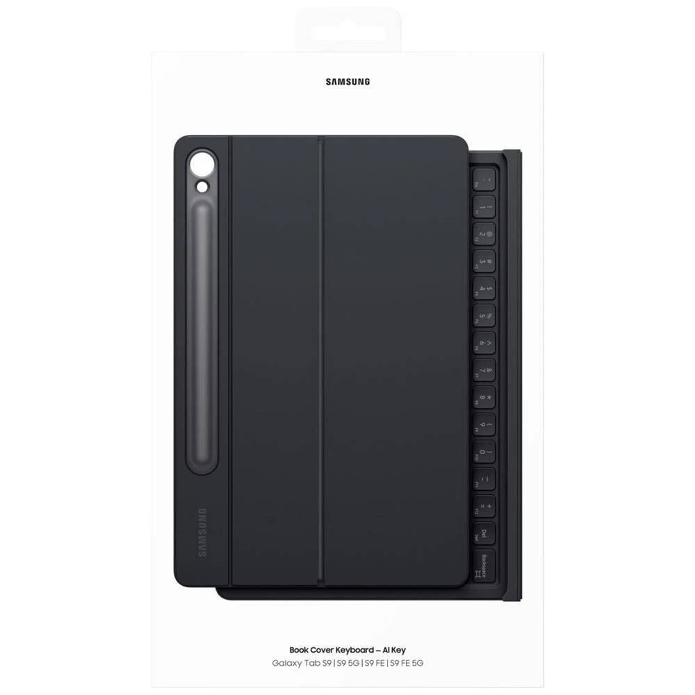 7 Samsung Galaxy Tab S9/S10 LTE Smart Book Cover Black, 7 of 7