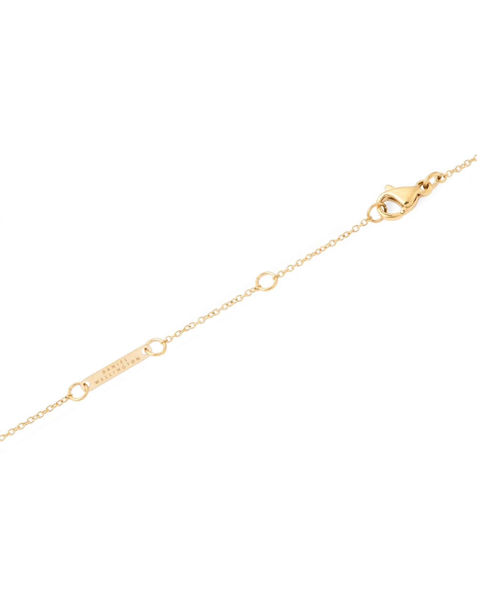 3 Daniel Wellington Mirelle Eternity Necklace Gold With White Stones 400-440mm Jewellery - Gold, 3 of 4