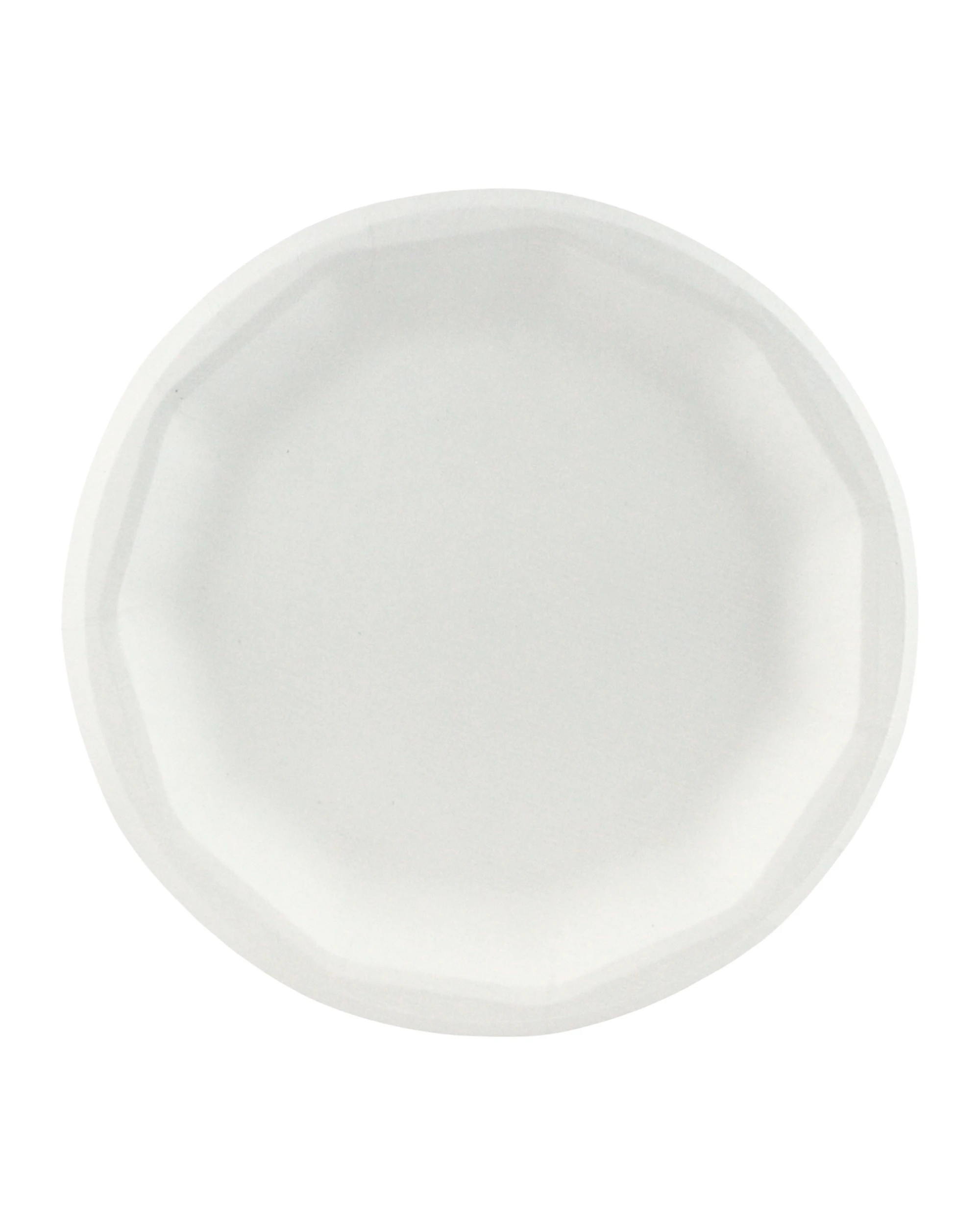 1 Alpen Eco White Sugar Cane Small Plates 18cm Pack of 50 - White, 1 of 2