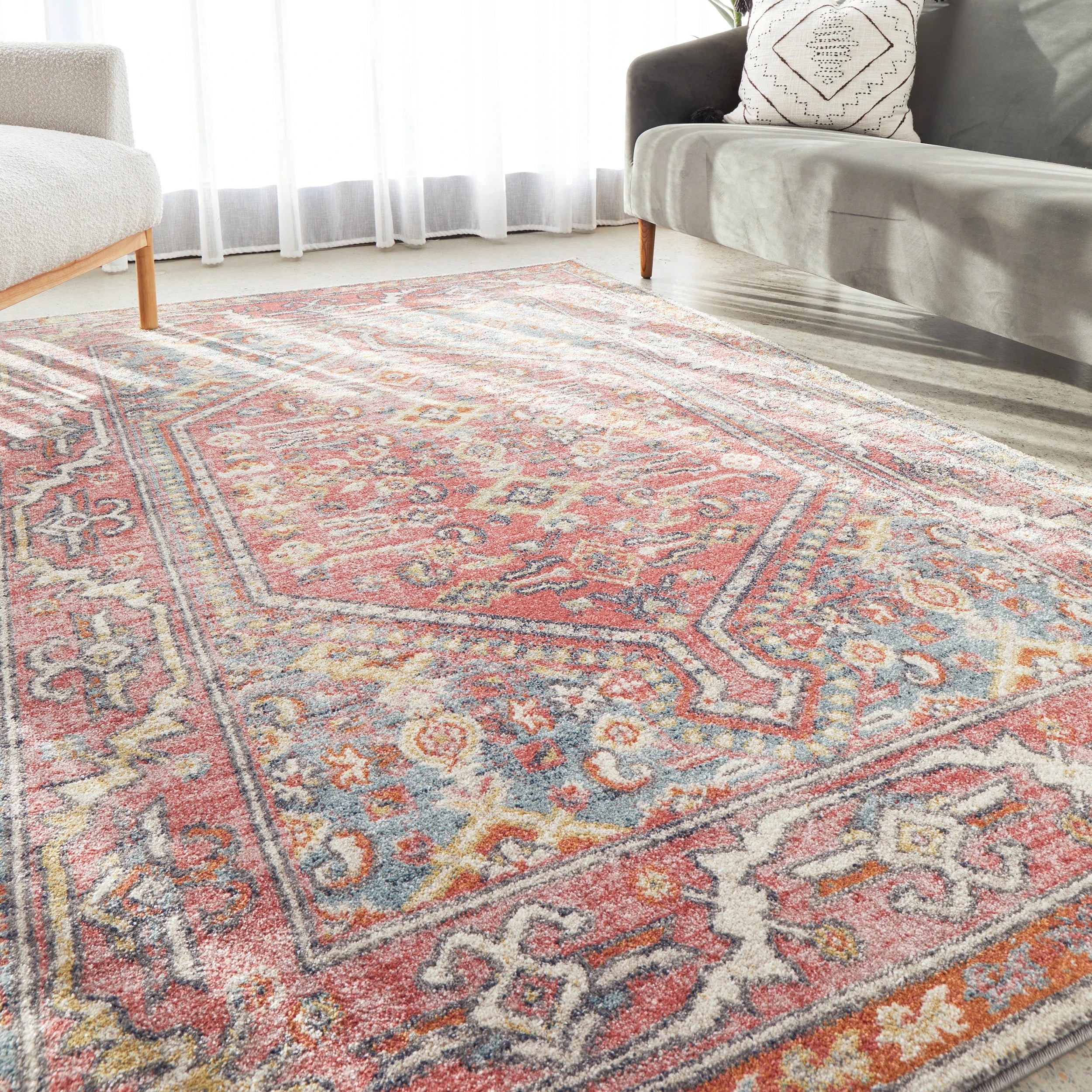 2 Common Ground Rugs Eterna 856 400x300cm - Red, 2 of 7