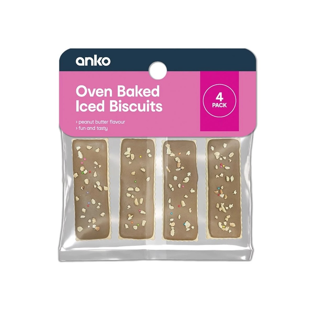 1 4 Pack Pet Treat Rectangle Biscuits, 1 of 3