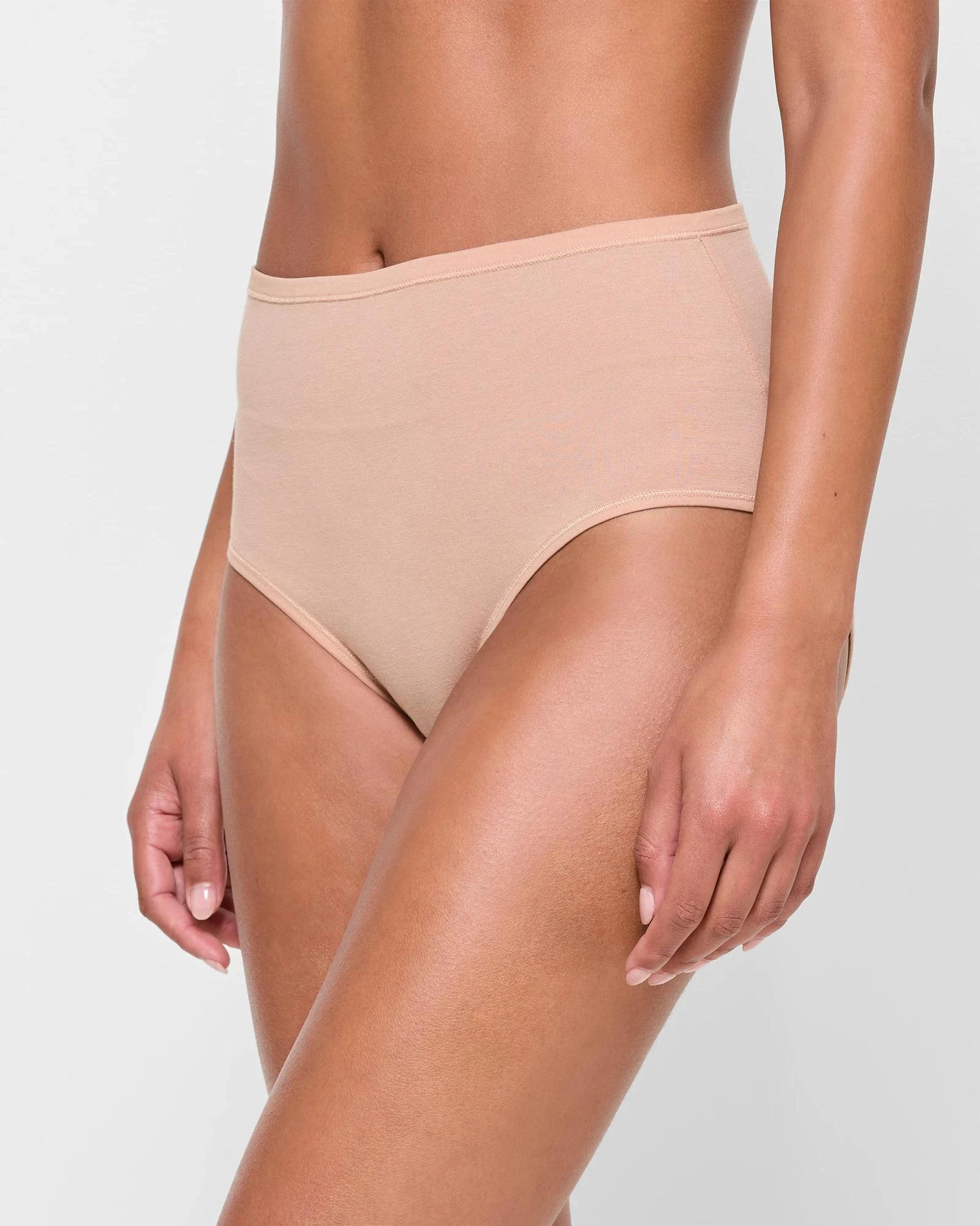 3 Target Woman 2 Pack Super Soft Full Briefs LATTE, 3 of 4