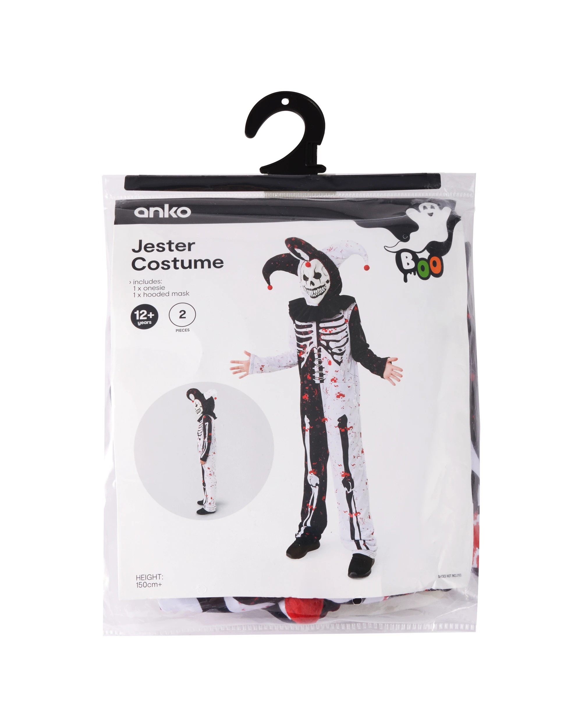 9 2 Piece Jester Costume - Ages 12+, 9 of 10
