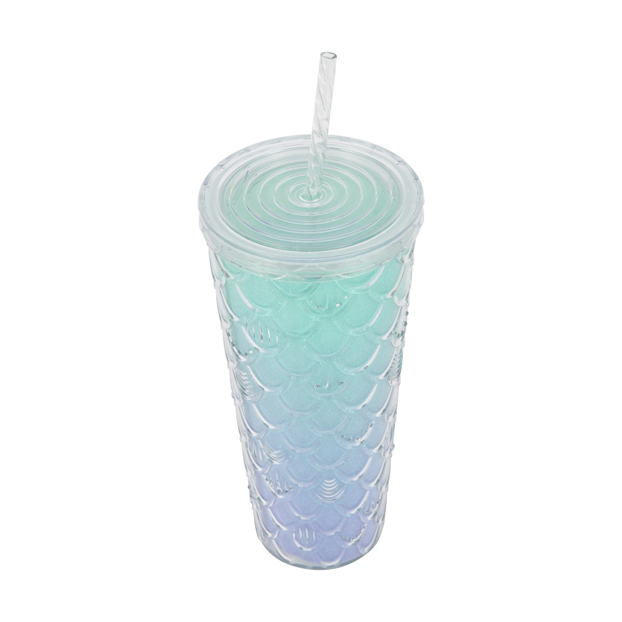 2 650ml Metallic Scallop Tumbler, 2 of 3