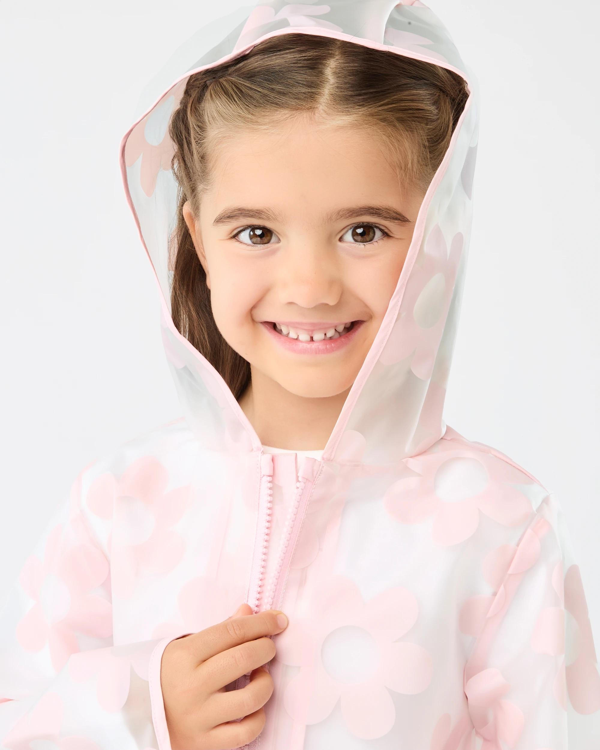 3 Print Rain Jacket Clr Floral, 3 of 7