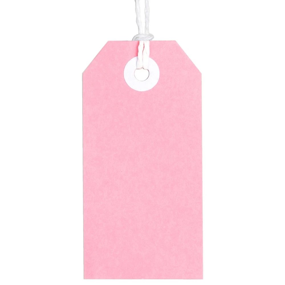 2 Avery Tag with String 96 x 48mm Pink 24 Pack, 2 of 3