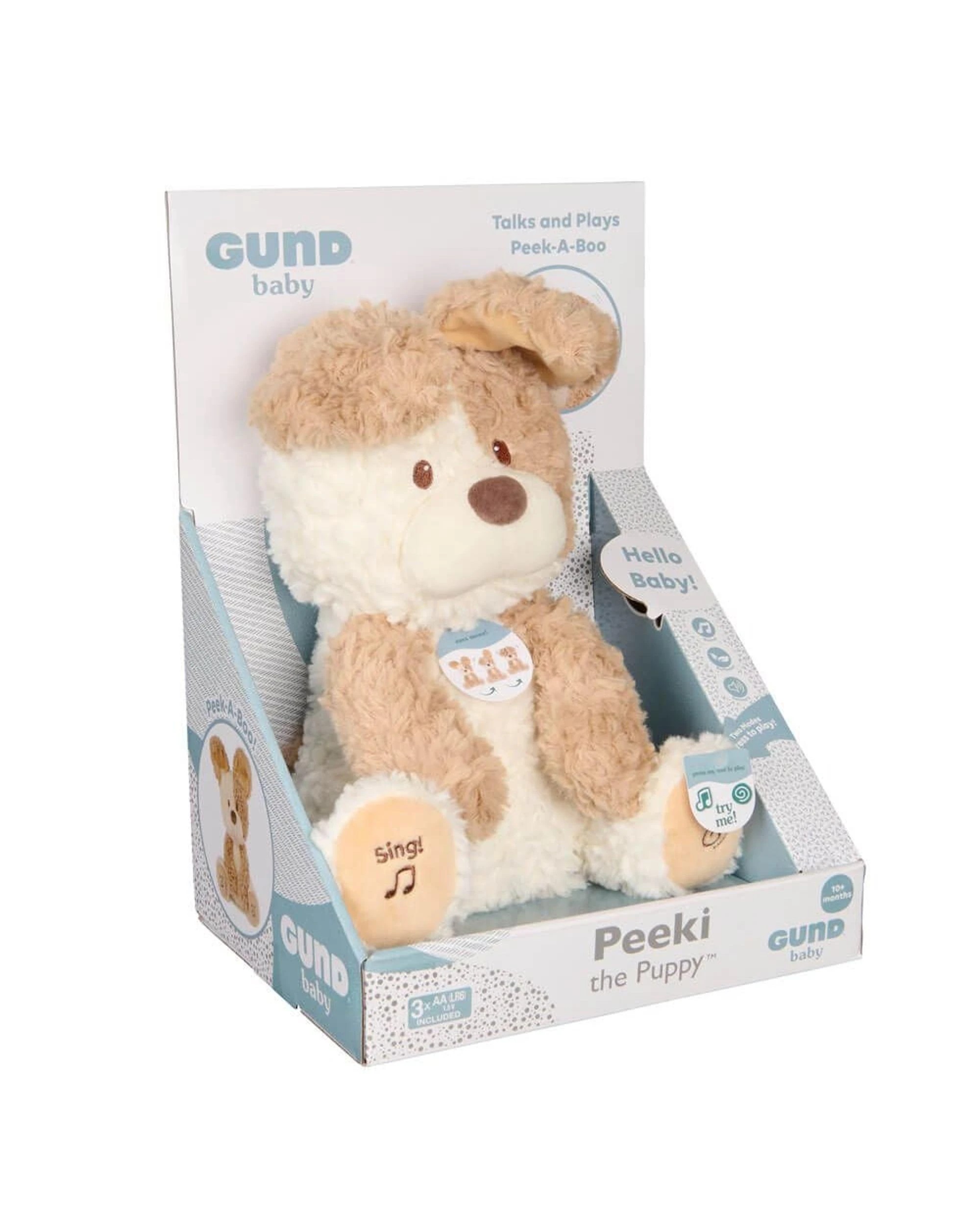 7 Gund Peeki the Puppy Animated Plush, 7 of 10