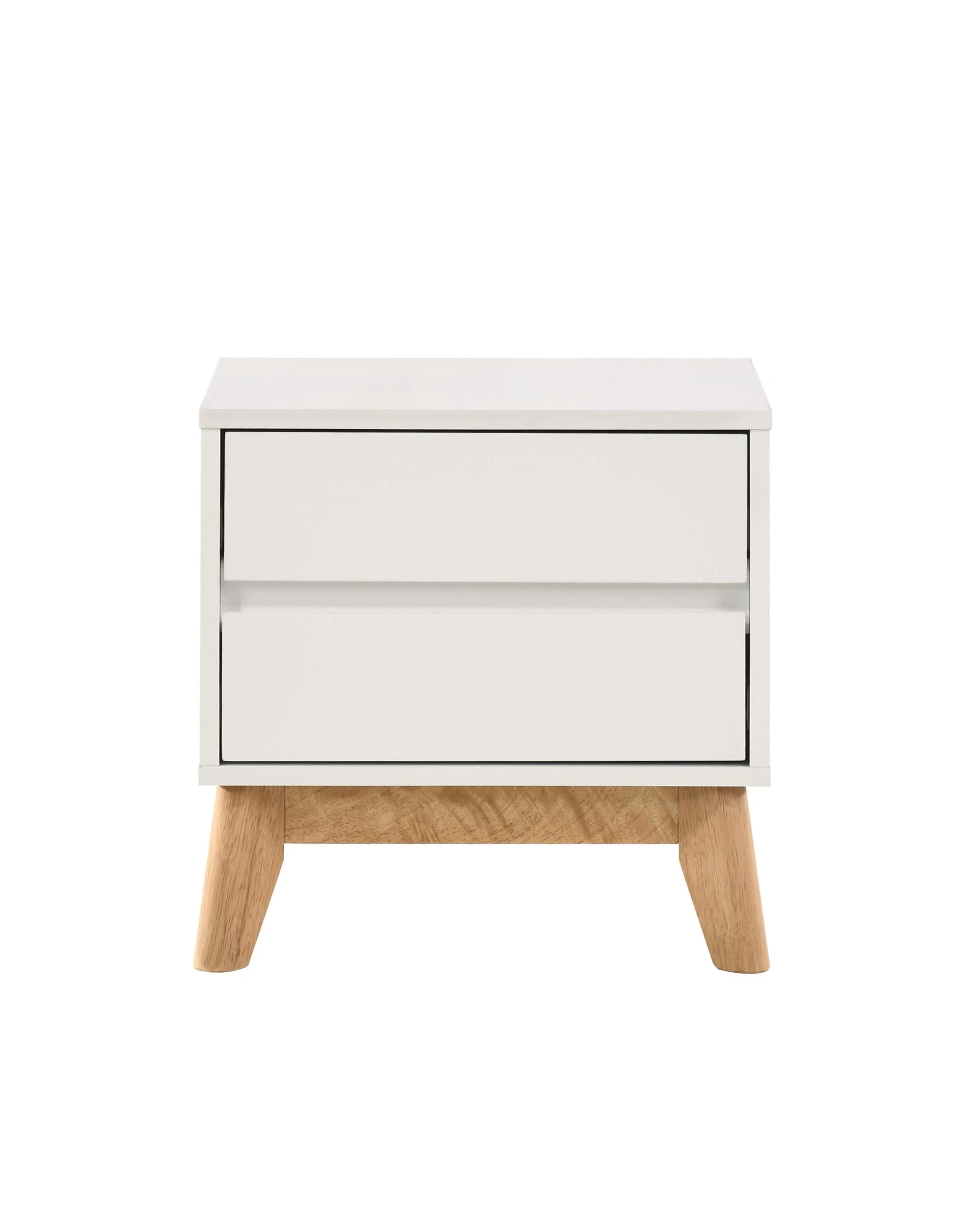 3 Kodu Bedside 2 Drawers - White, 3 of 6